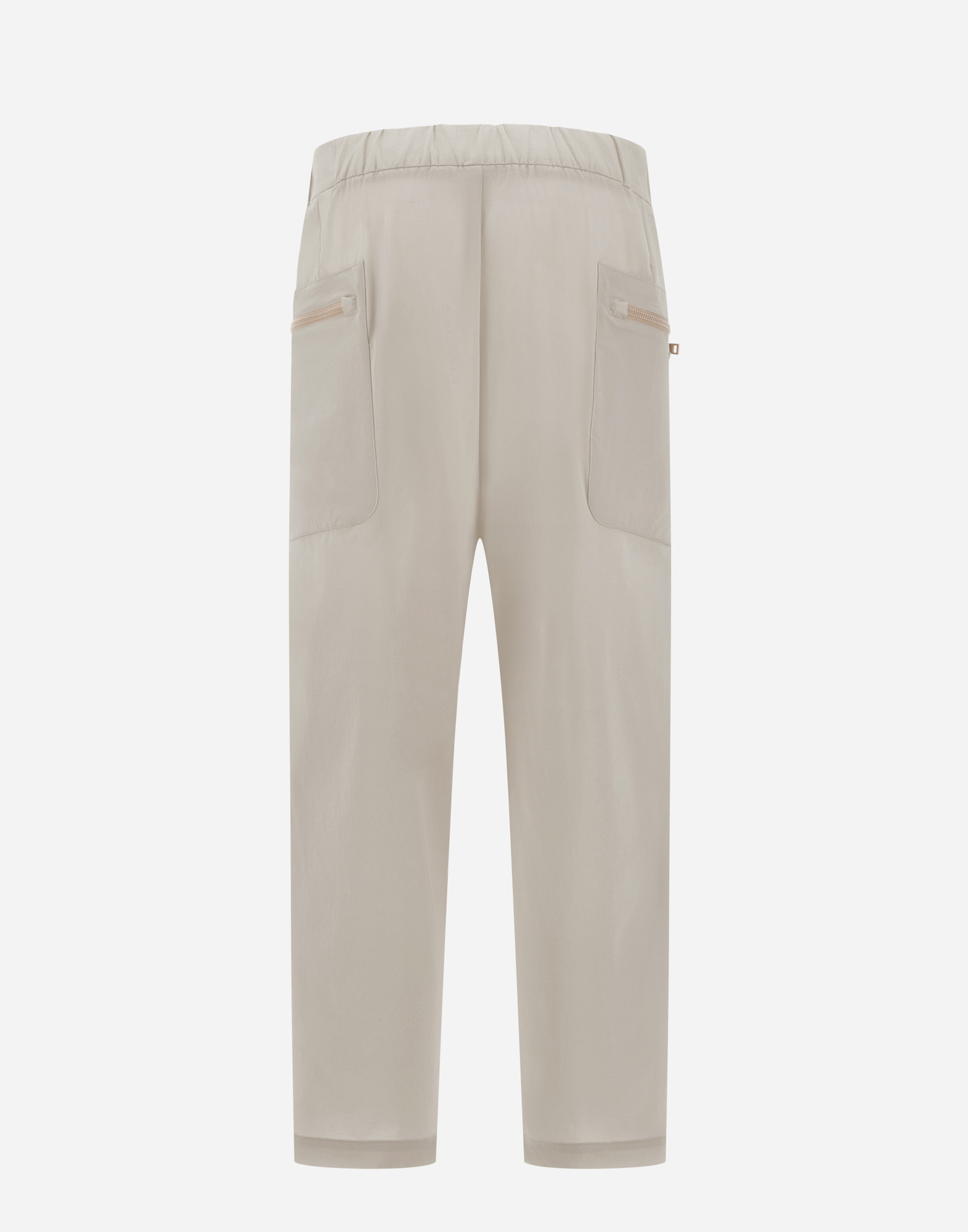 Herno Globe Trousers In Eco Everyday In Light Beige