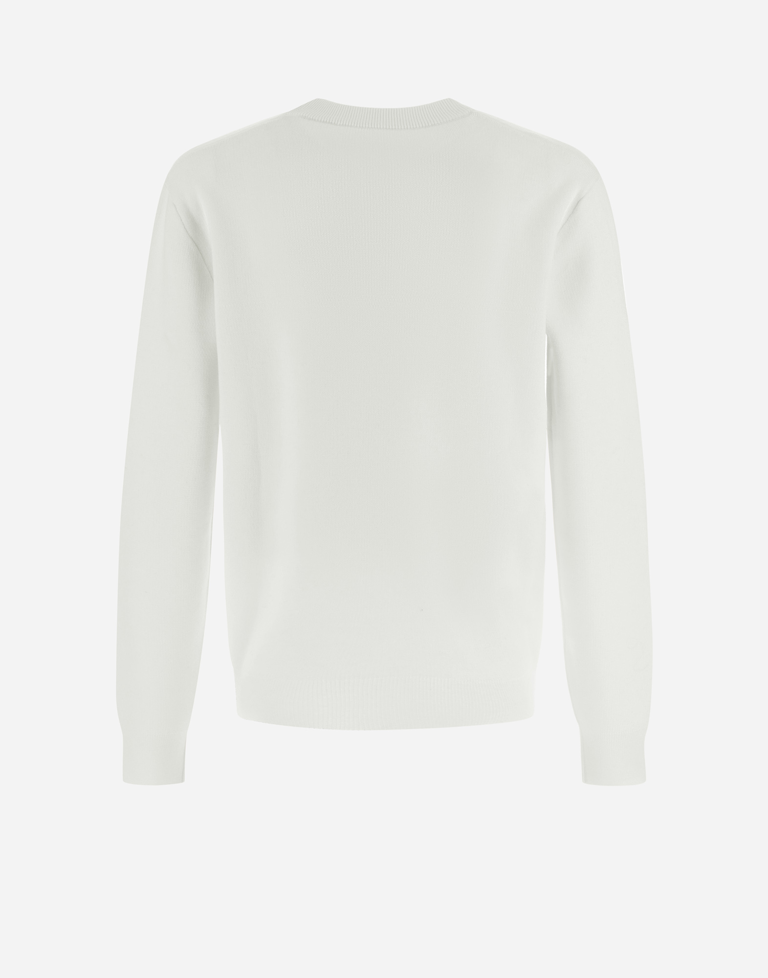 Herno Globe Sweater In Photocromatic Knit In White