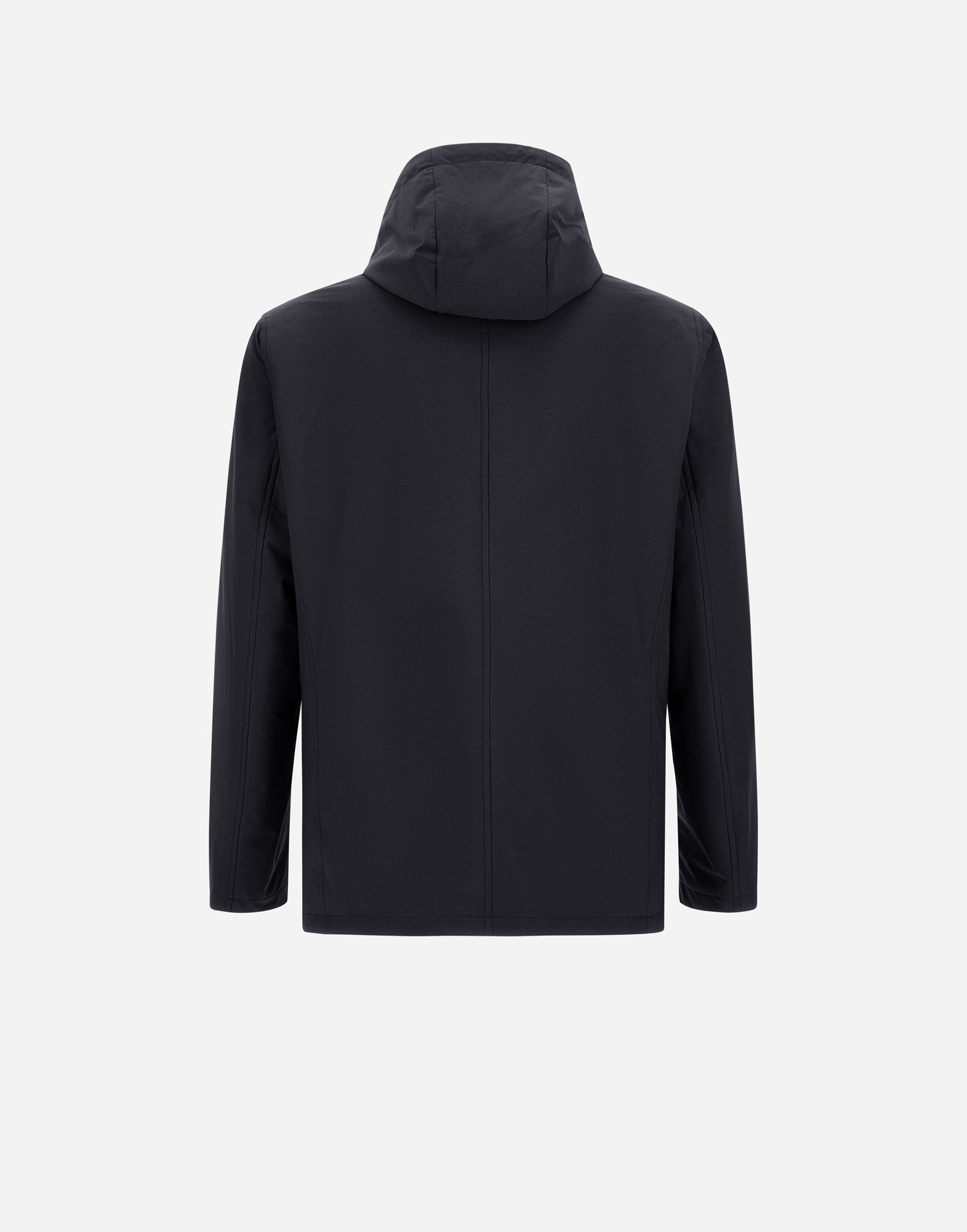 Herno Resort Blazer In Nylon Comfort Stretch In Black