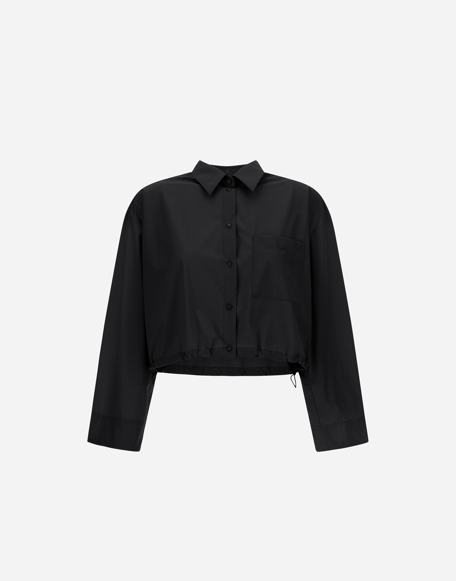 Herno Nylon Maestro Shirt In Black
