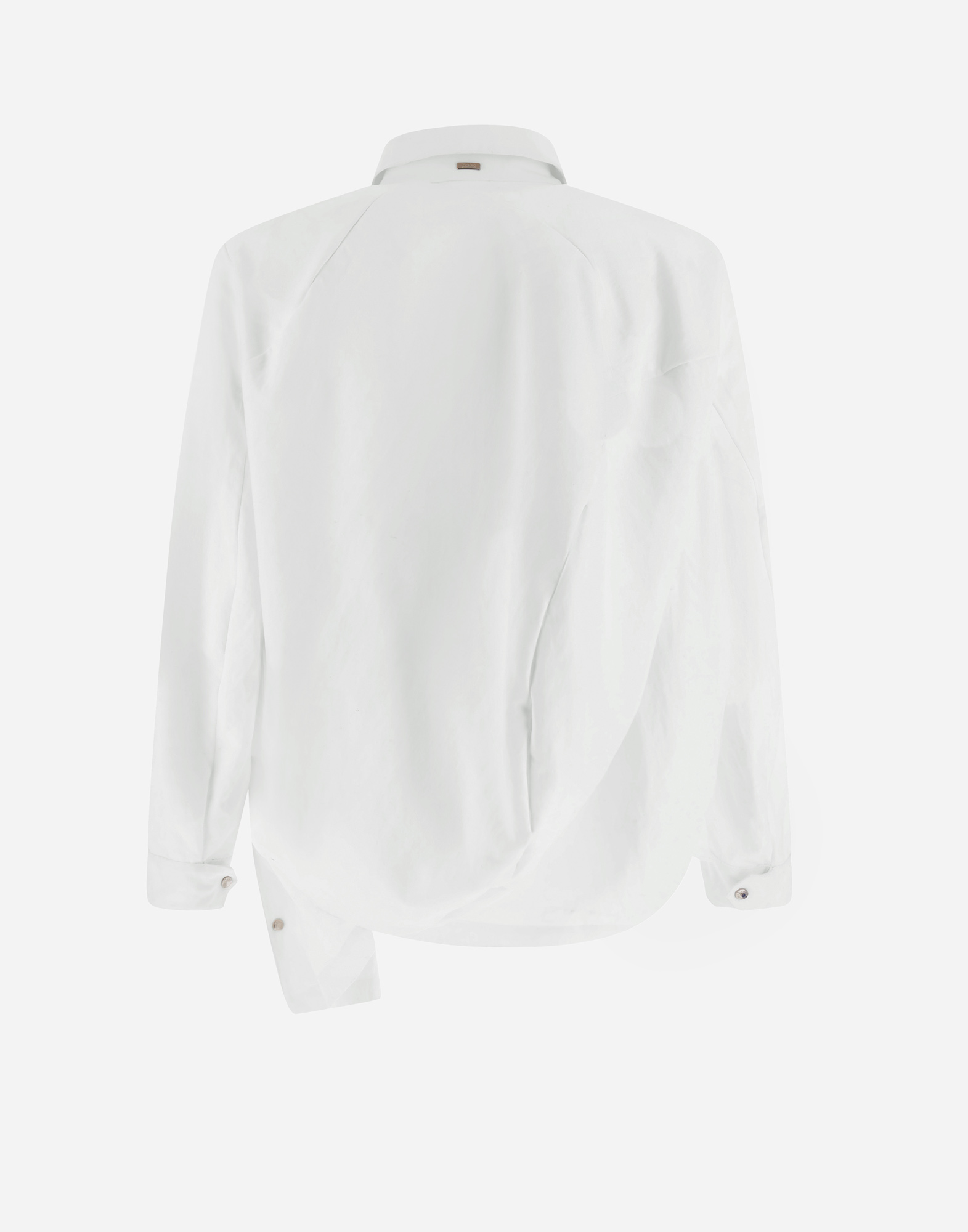 Shop Herno Globe Recycled Twill シャツ In White
