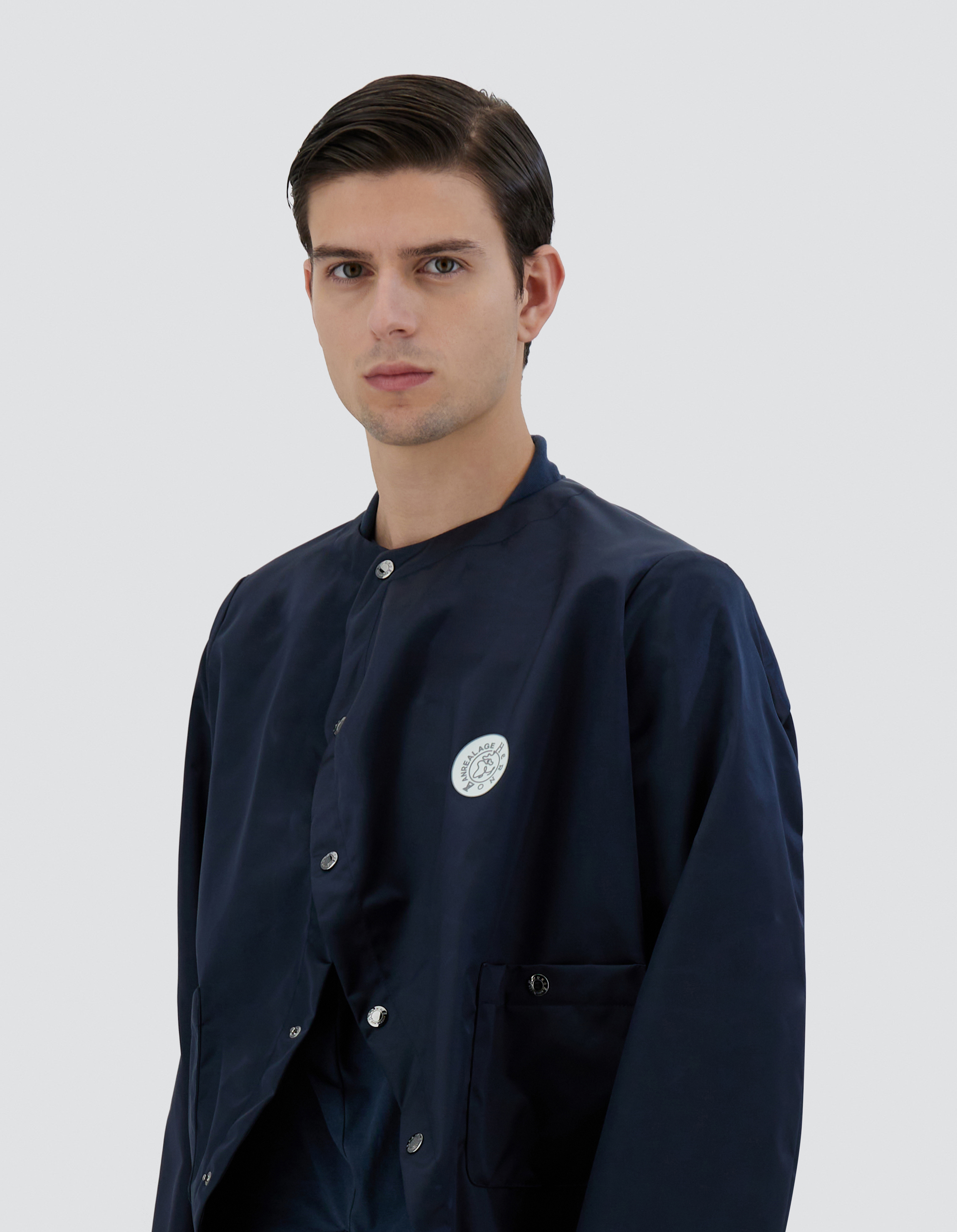 Shop Herno Globe Jacket In Shiny Recycled In Blue