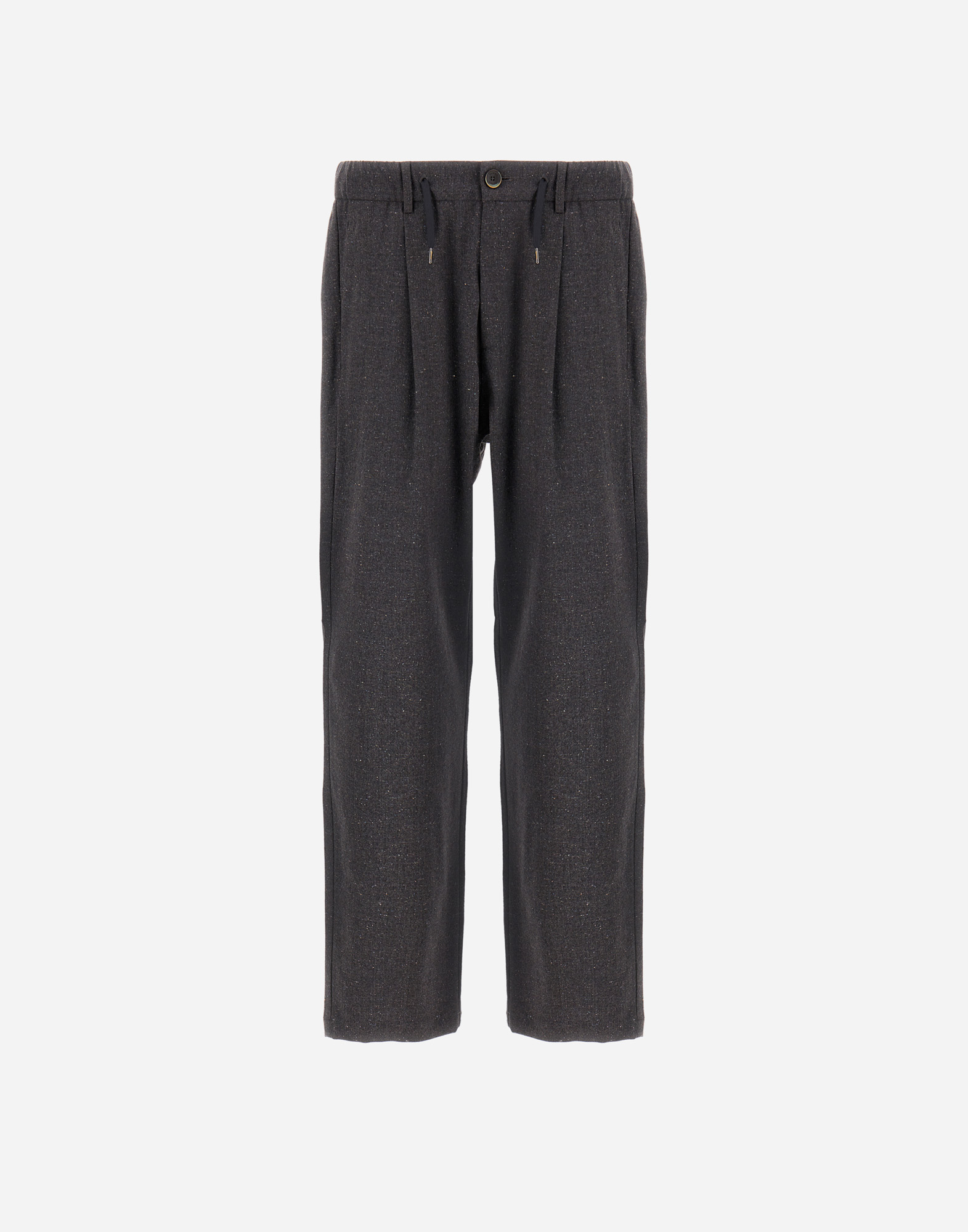 Herno Resort Trousers In Wool Knickerbocker In Gray