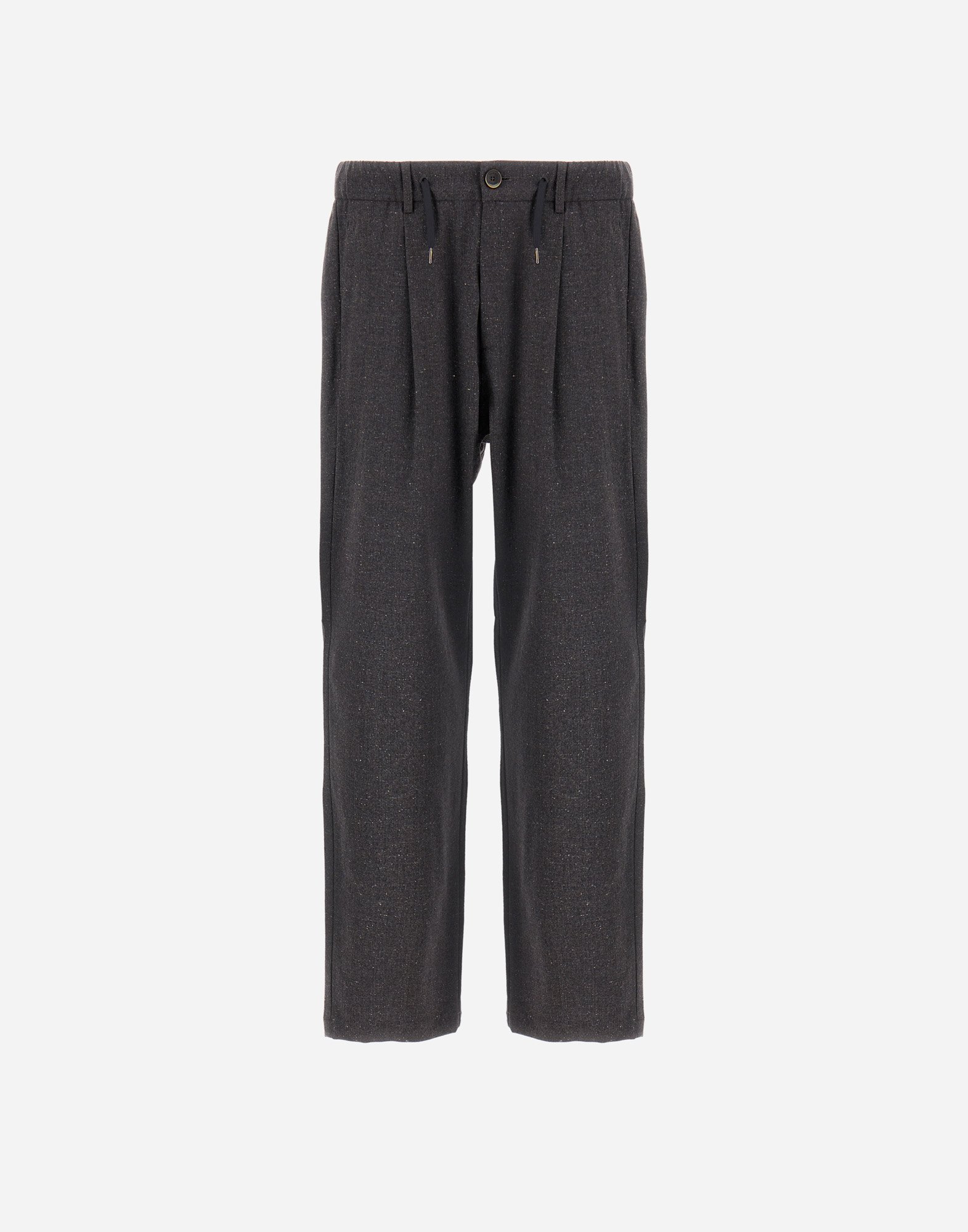 Herno Resort Trousers In Wool Knickerbocker In Gray