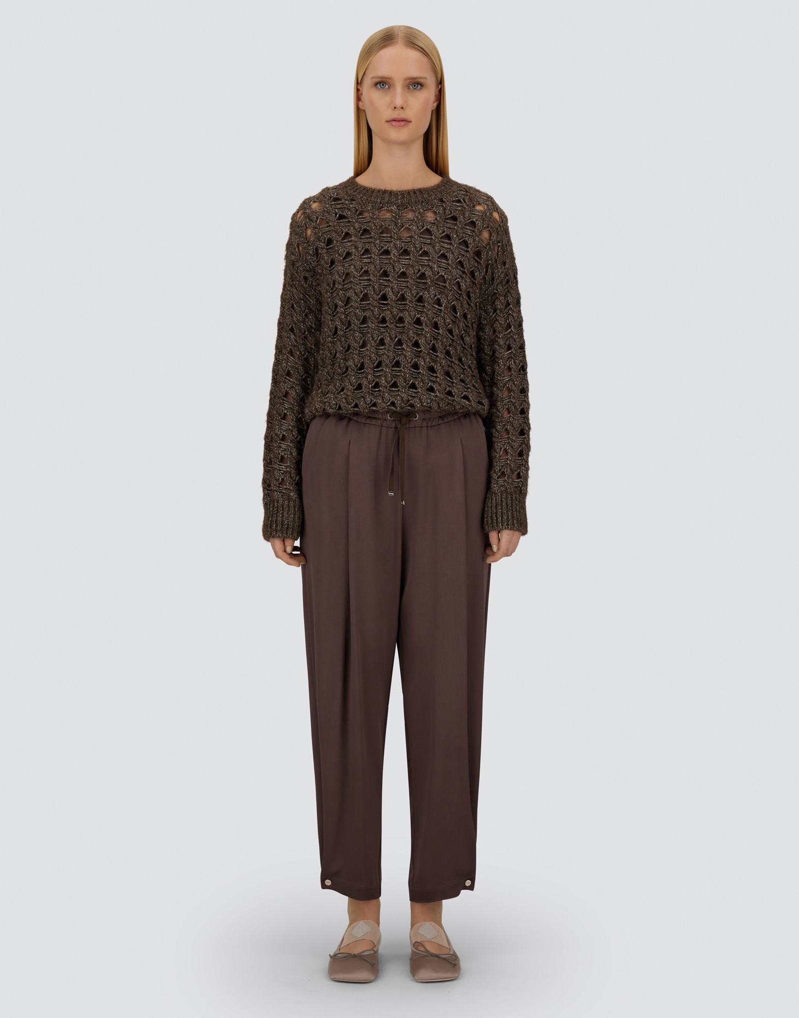 Herno Resort Sweater In Alpaca Wool