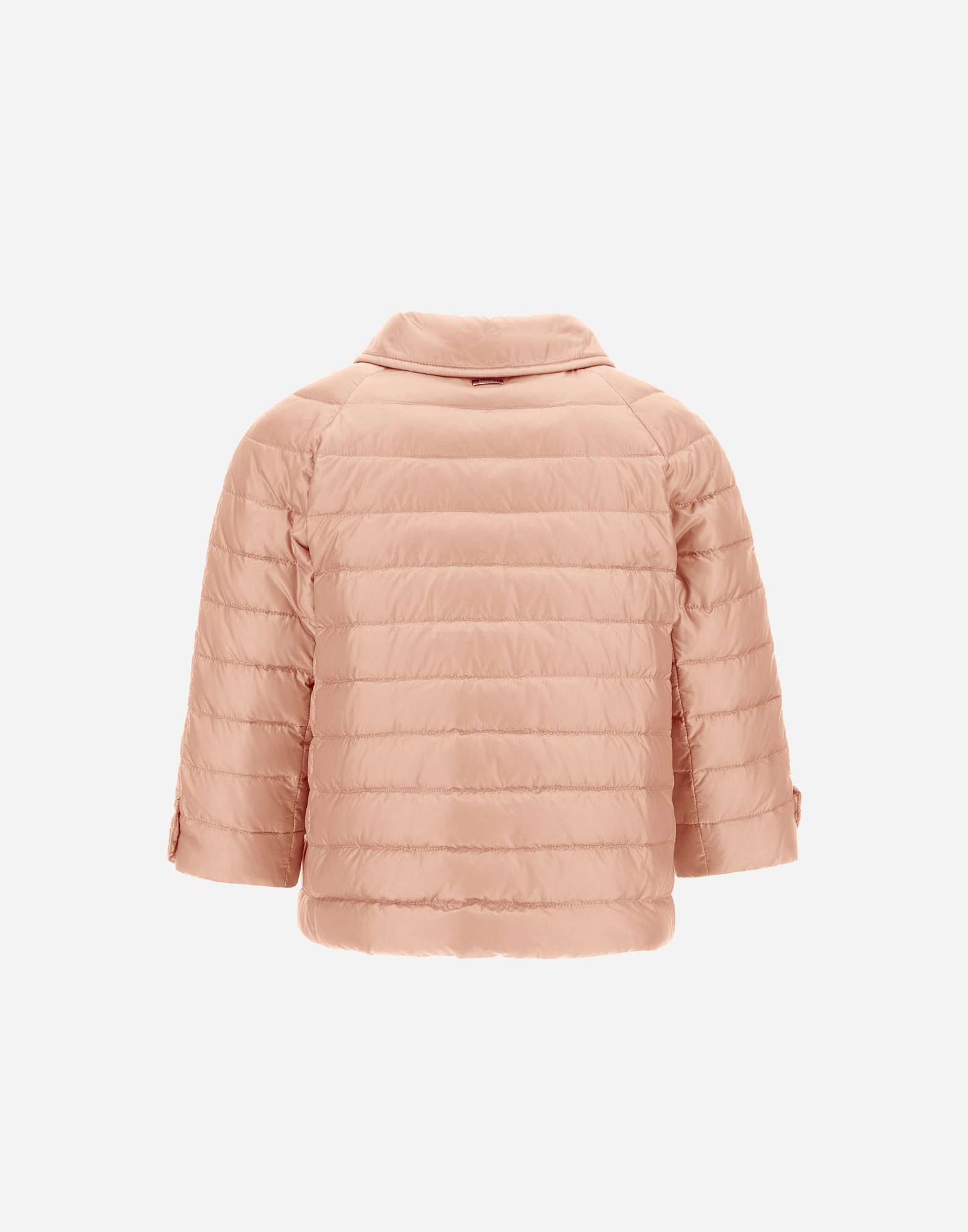 Herno Cape In Nylon Ultralight In Light Pink