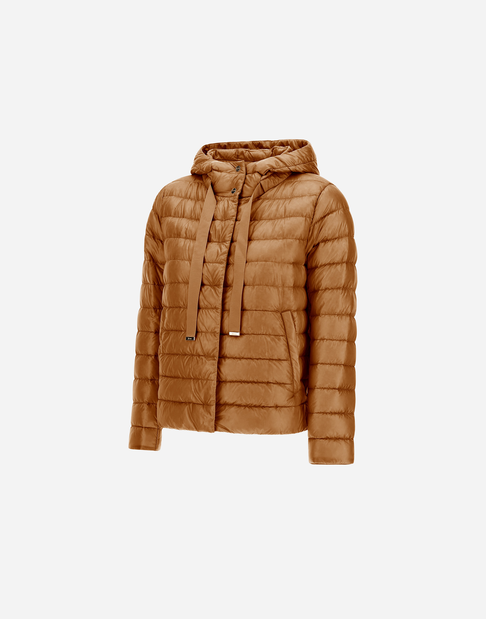 Herno Nylon Ultralight Jacket In Camel