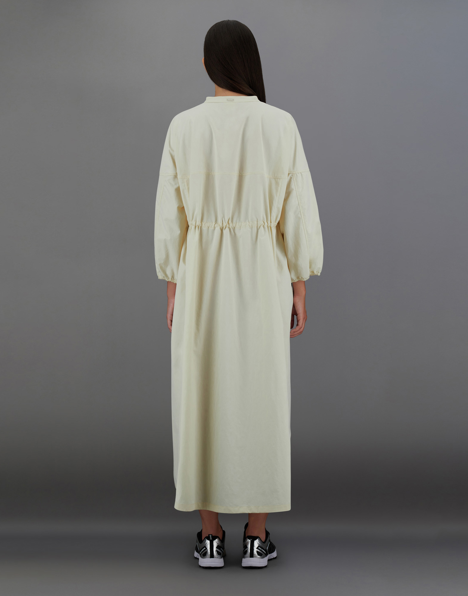 Herno Laminar Dress In Tech-poplin In Cream