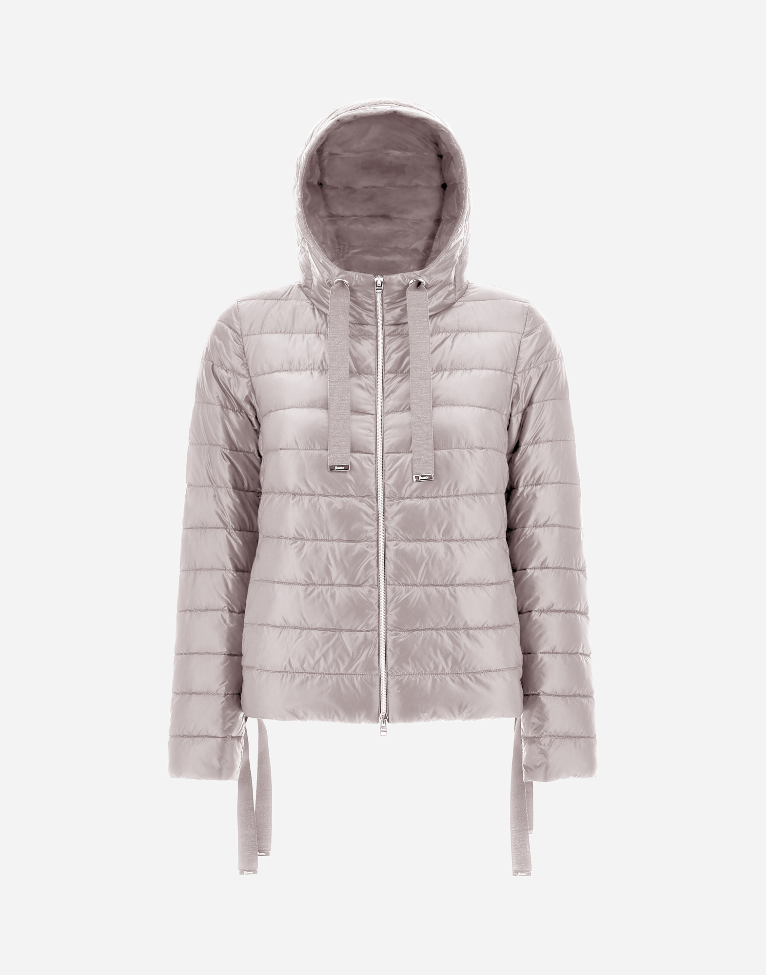 Herno Bomber Jacket In Nylon Ultralight In Chantilly