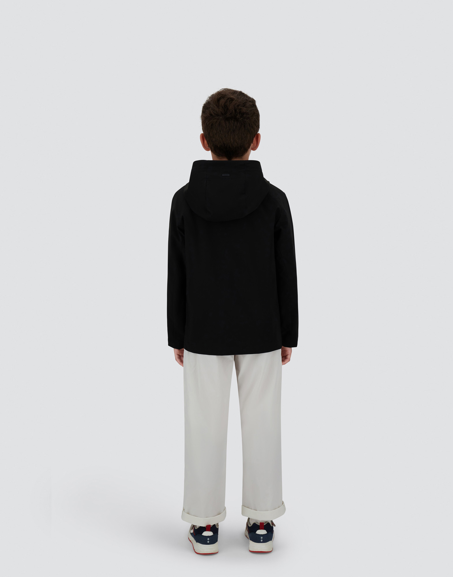 Herno Jacket In Light Scuba In Black