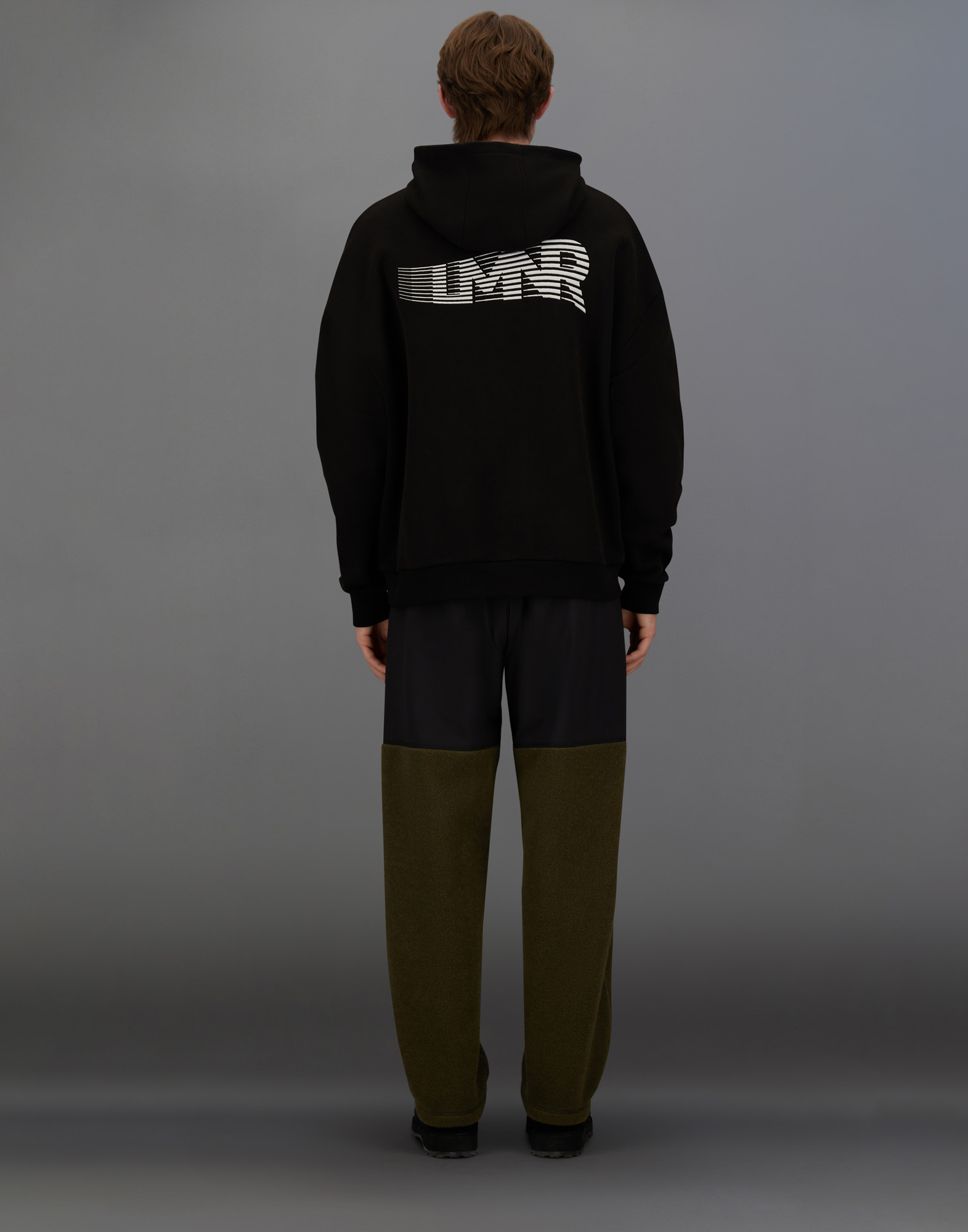 Herno Laminar Trousers In Polar Fleece And Extra Light Stretch Padded In Green