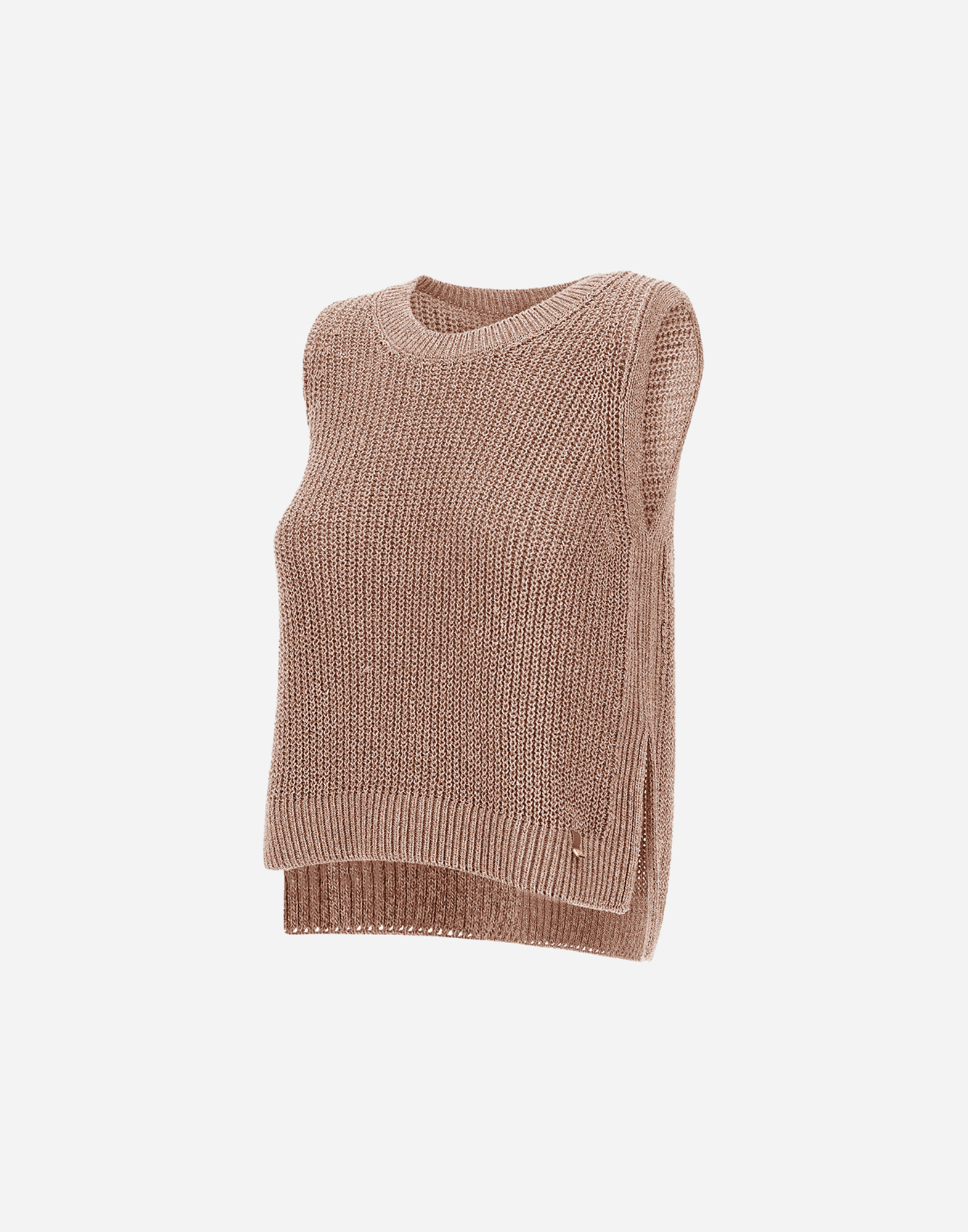 Herno Sequin-embellished Vest In Light Pink