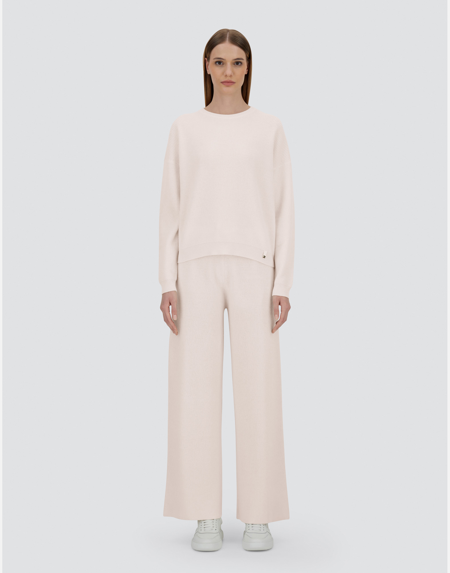 Shop Herno Sweater In Rin Wool Cashmere In Chantilly
