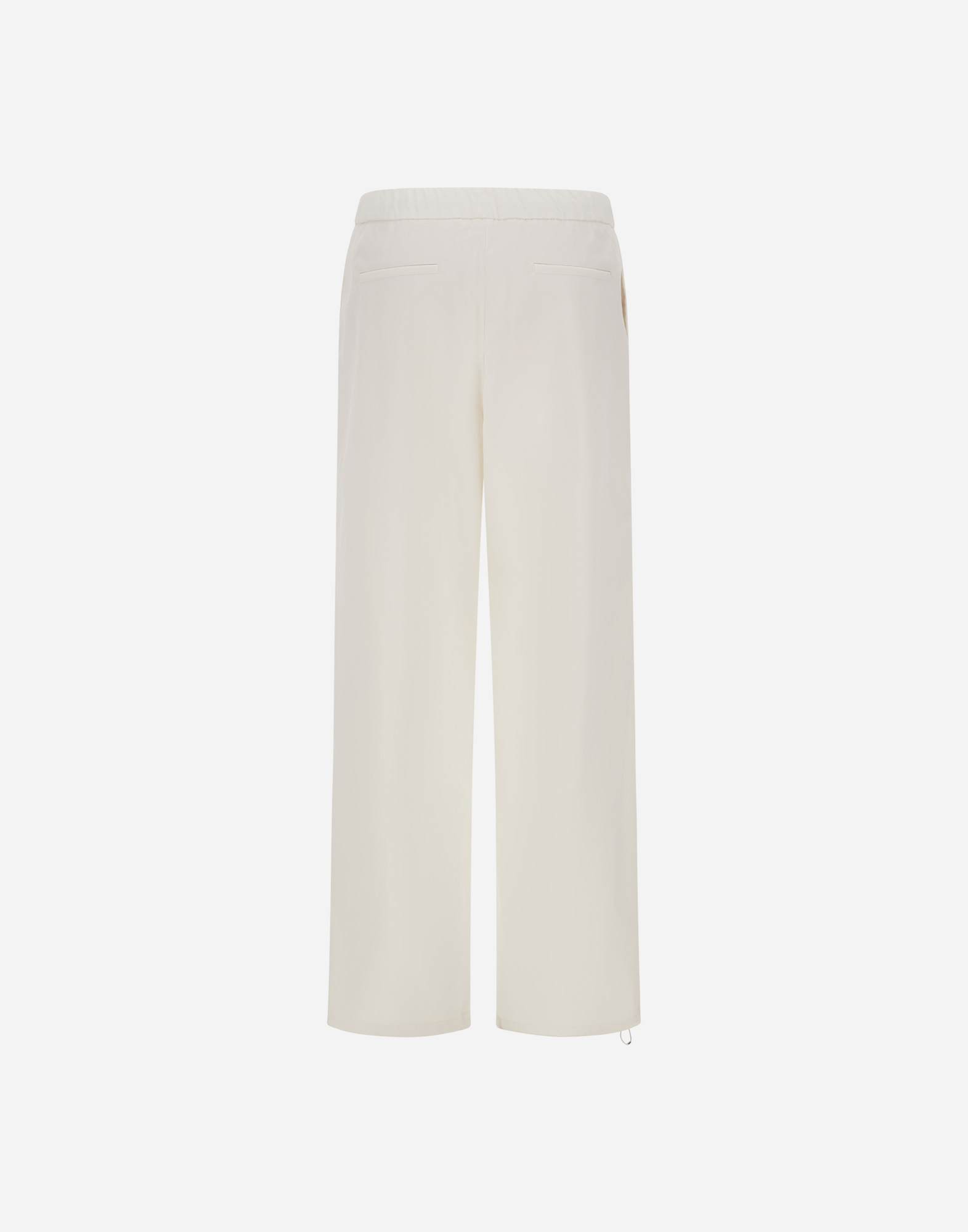 Herno Resort Trousers In Cotton Feel With Drawstring