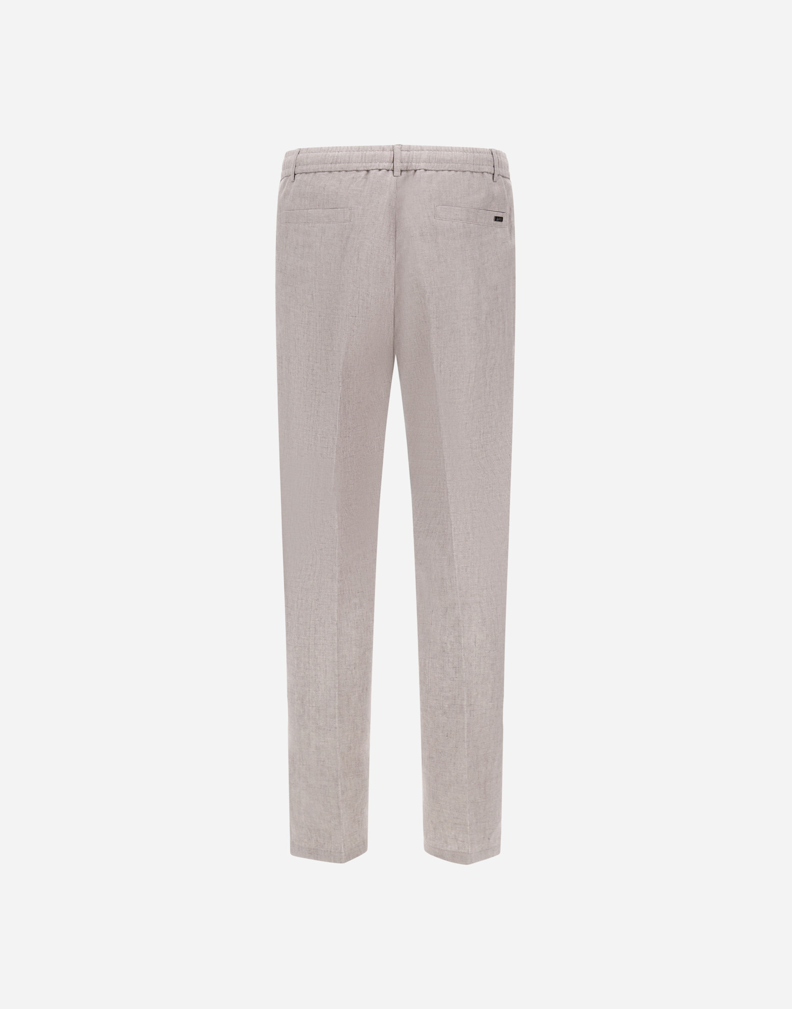 Herno Resort Trousers In New Linen In Neutral