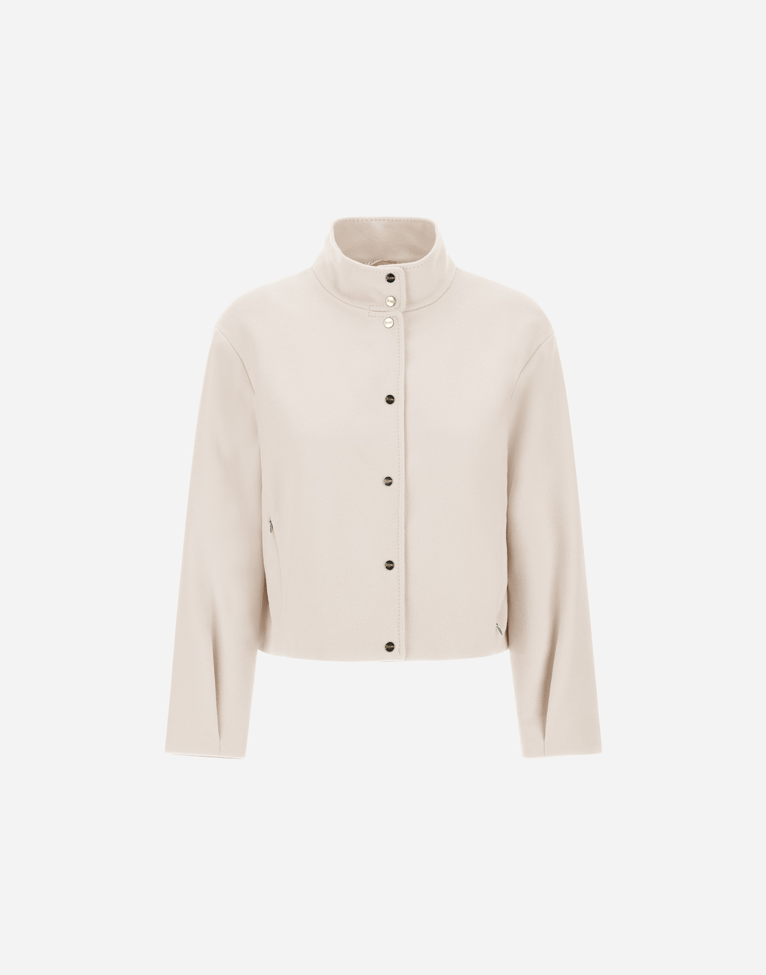 Herno Last Cold Wool Jacket In Cream