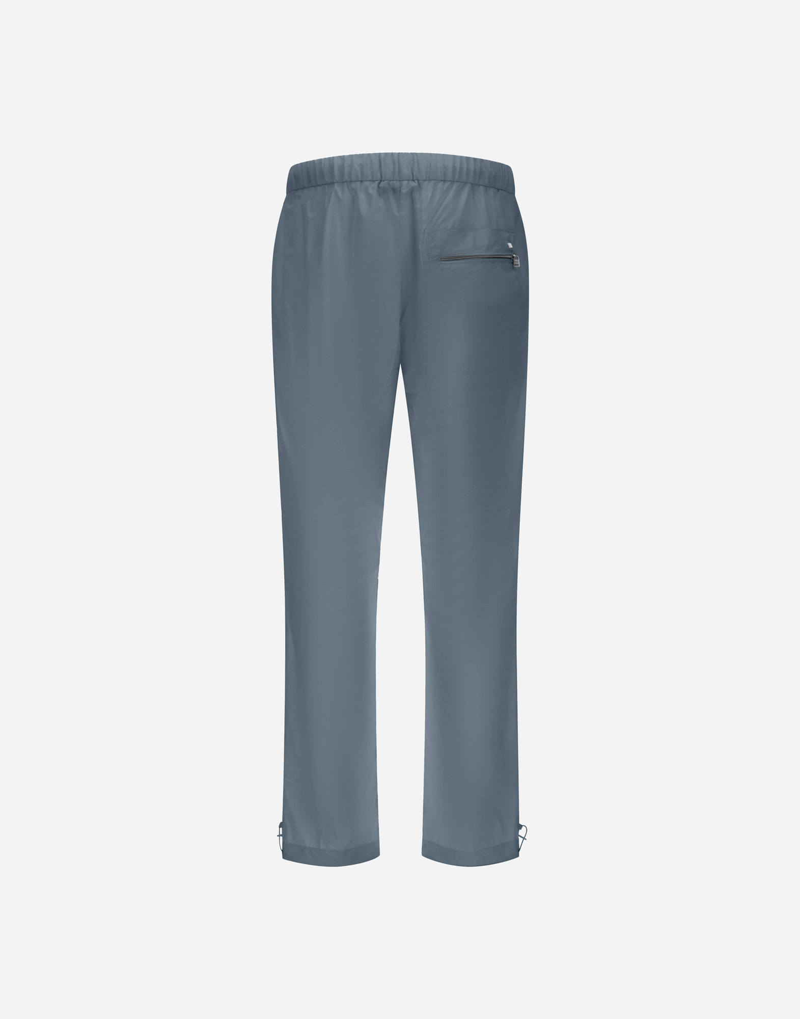 Herno Resort Trousers In Light Nylon Stretch In Blue