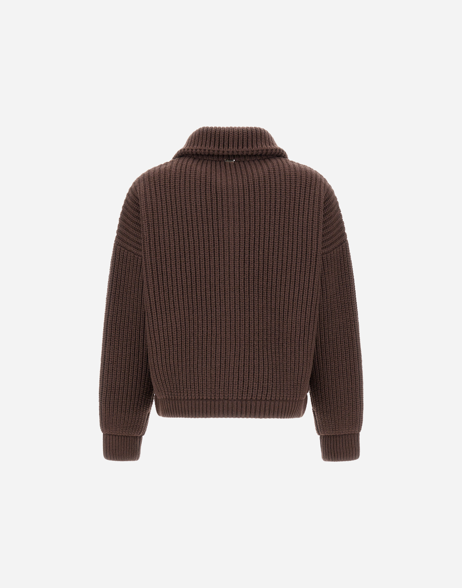 Herno Resort Cardigan In Infinity In Brown