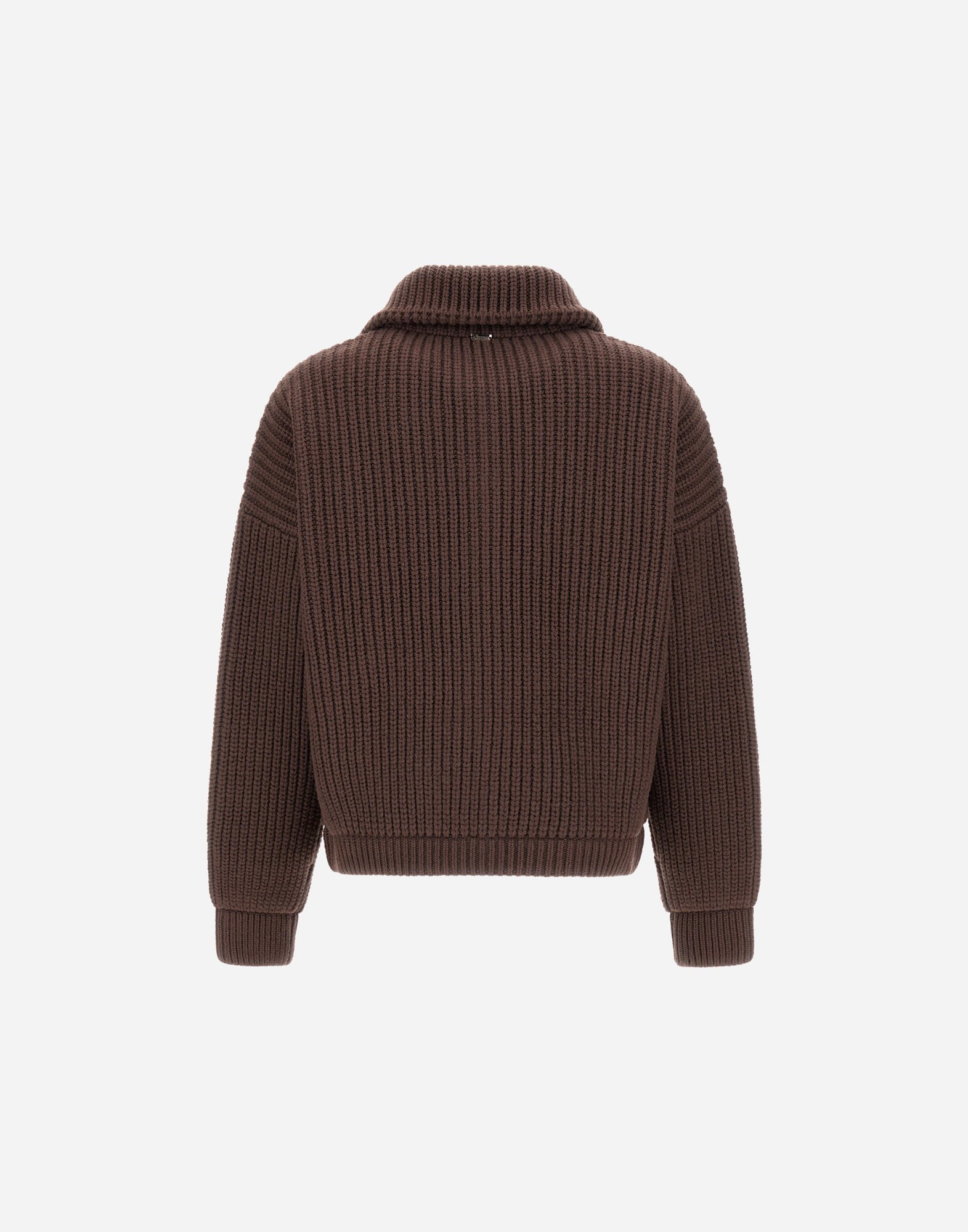 Herno Resort Cardigan In Infinity In Brown