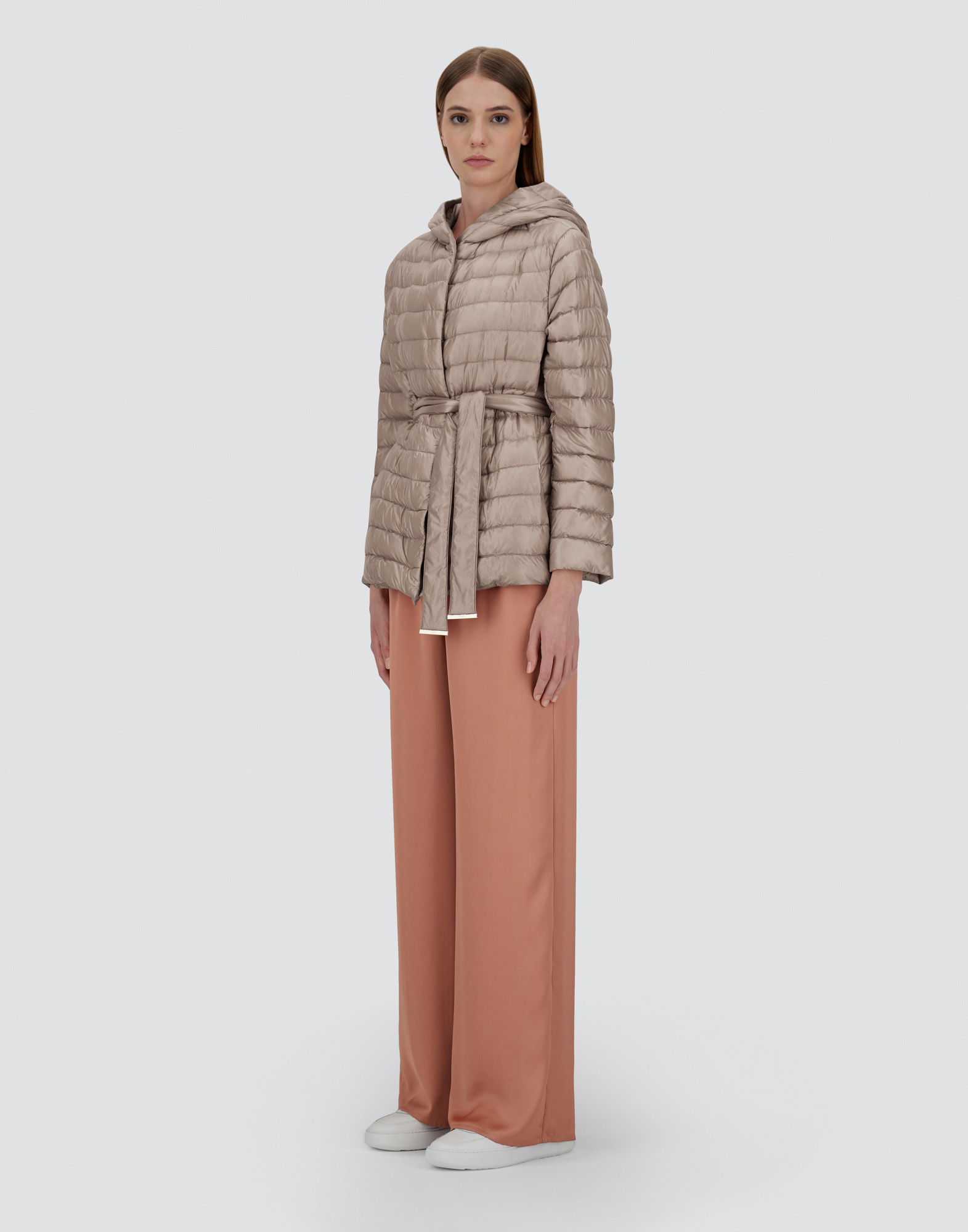 Herno Nylon Ultralight Jacket In Dove Grey