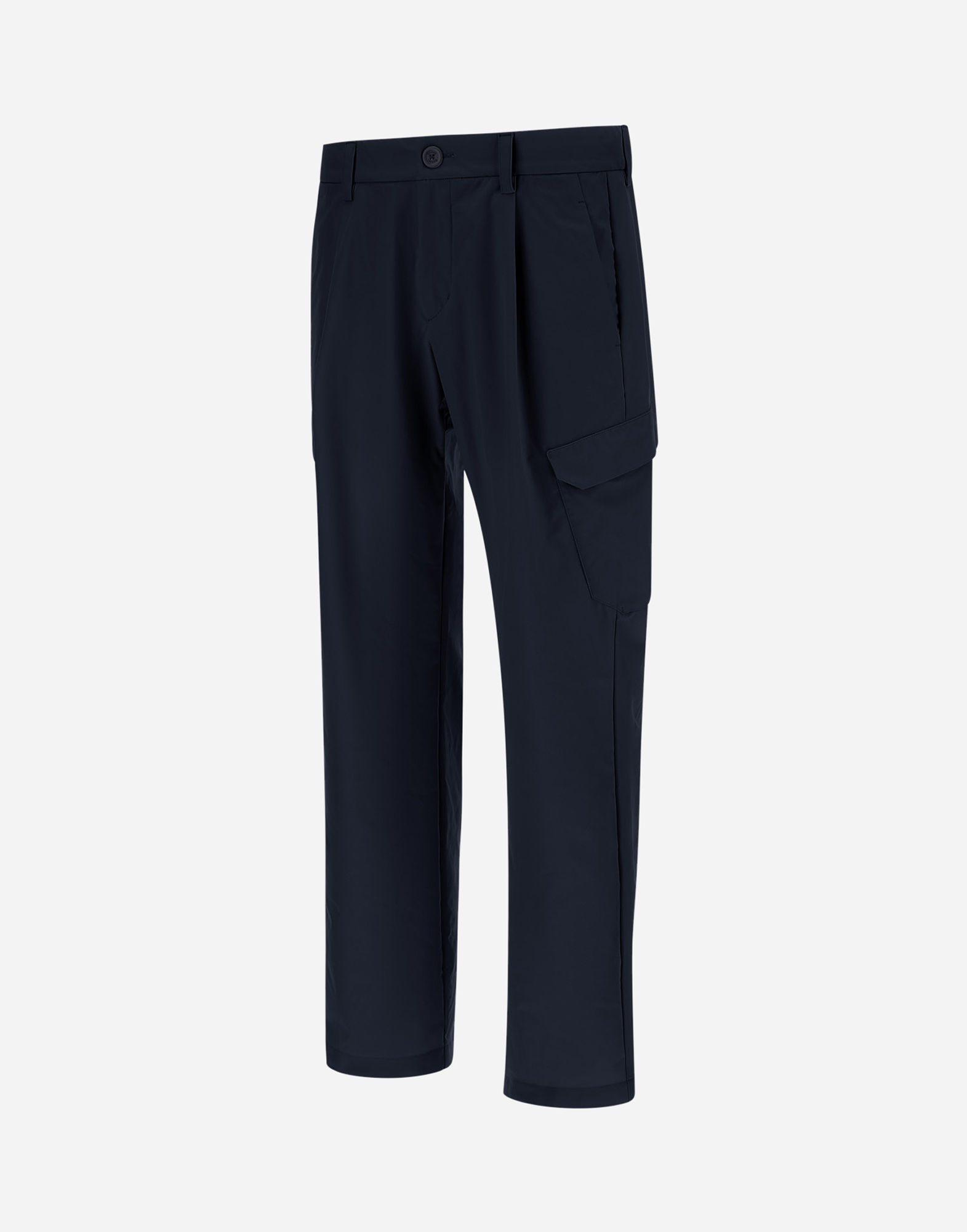 Herno Nylon Dive Trousers In Navy Blue