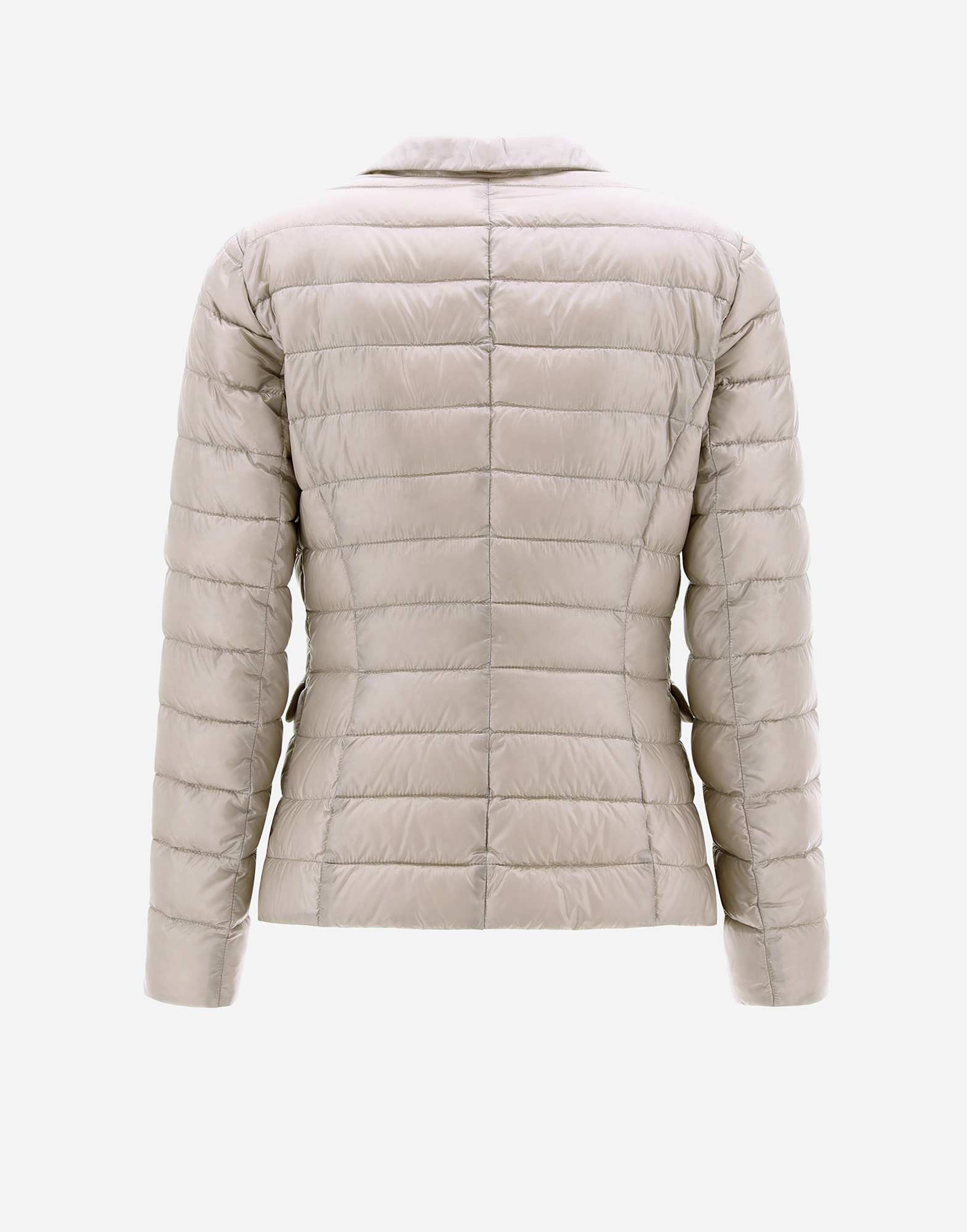 Herno Double-breasted Nylon Ultralight Blazer In Chantilly