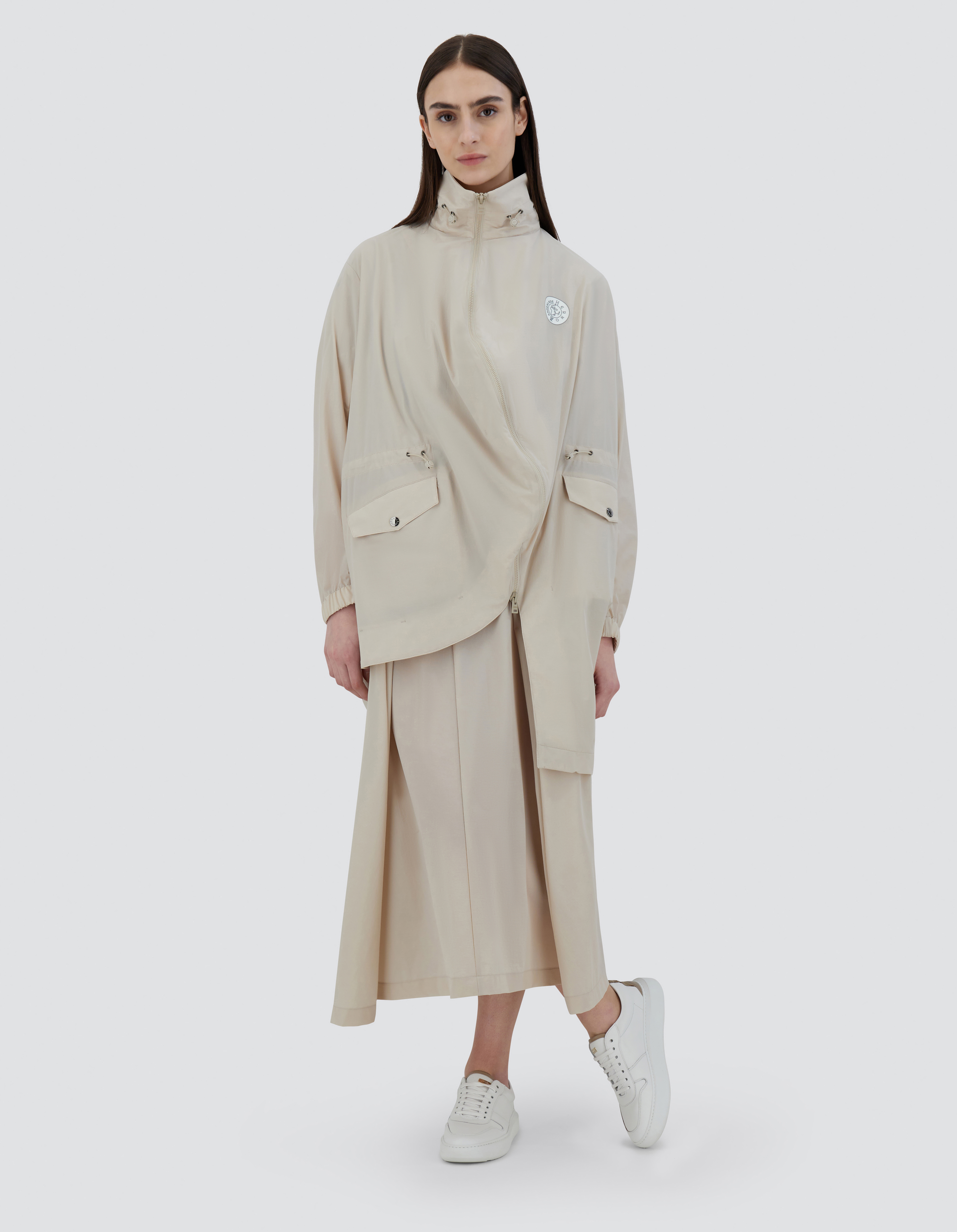Herno Globe Jacket In Eco Everyday In Light Beige