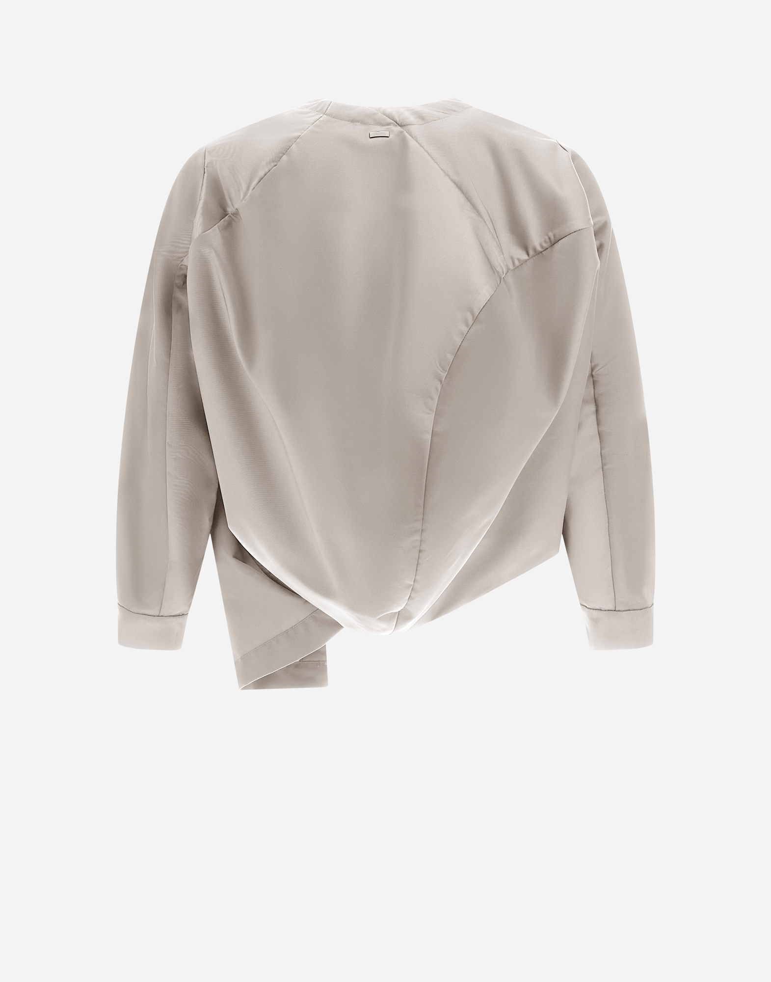 Herno Globe Jacket In Shiny Recycled In Light Beige
