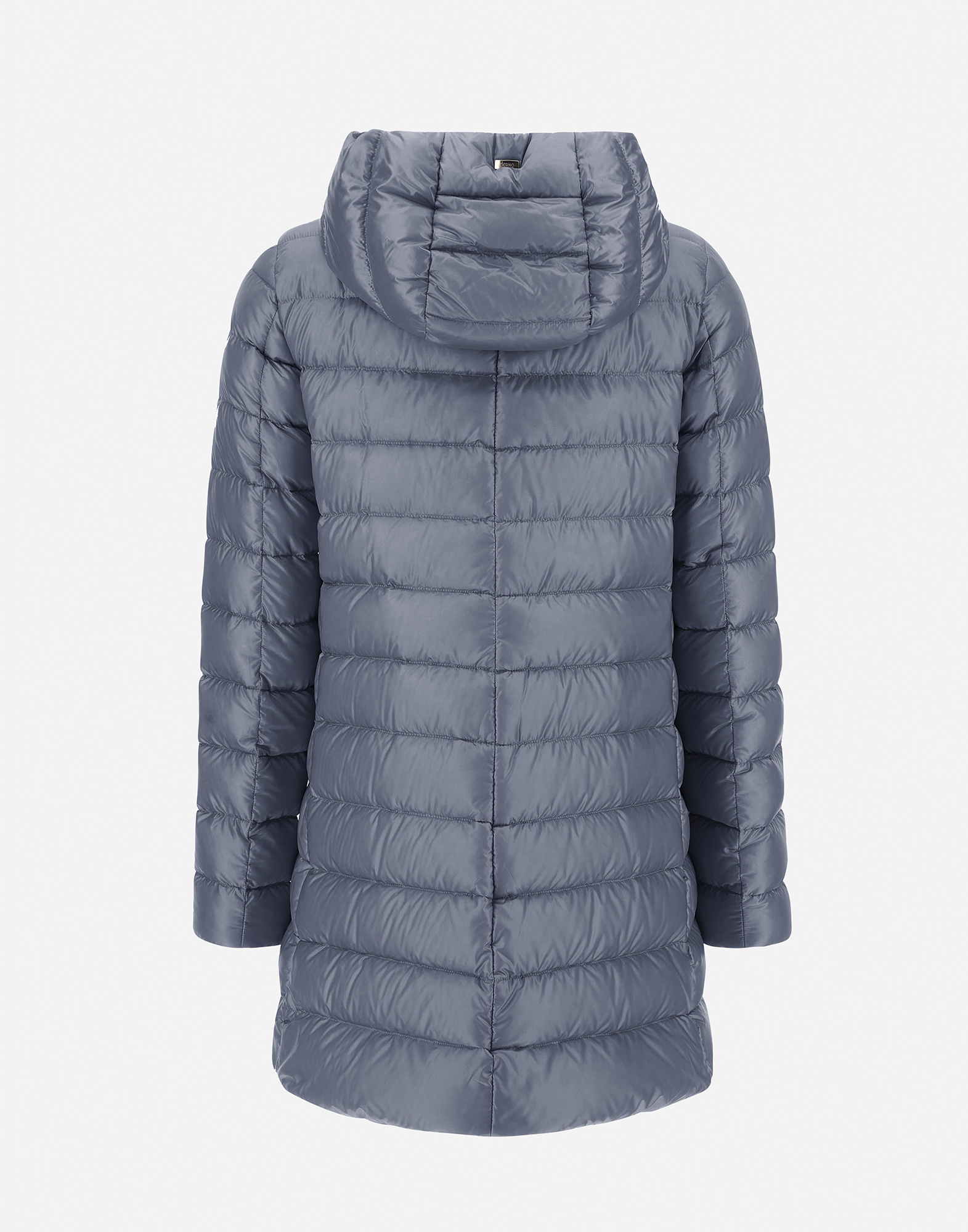 Herno Resort A-shape Jacket In Nylon Ultralight In Light Blue