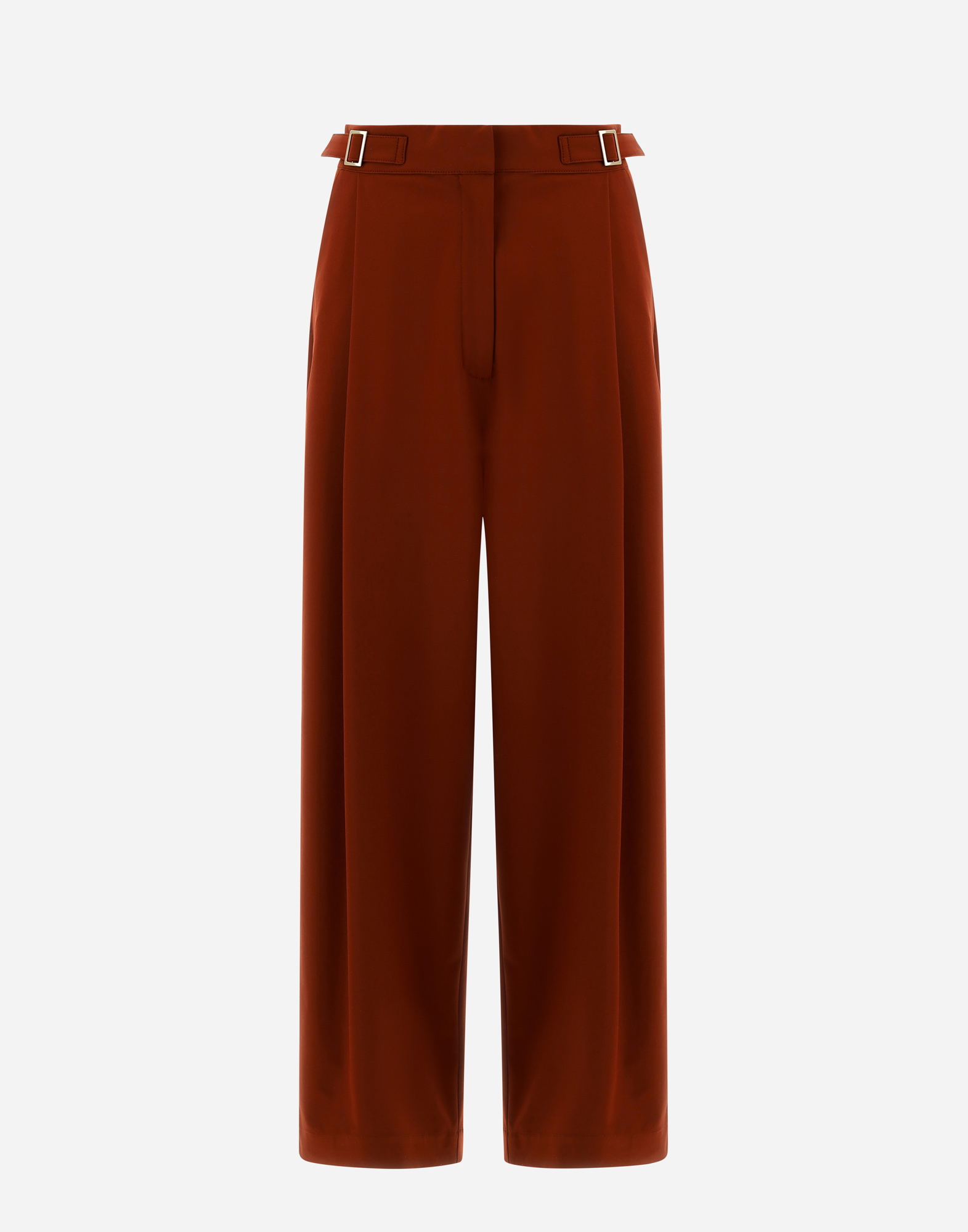 Herno Structures Nylon Trousers In Burnt