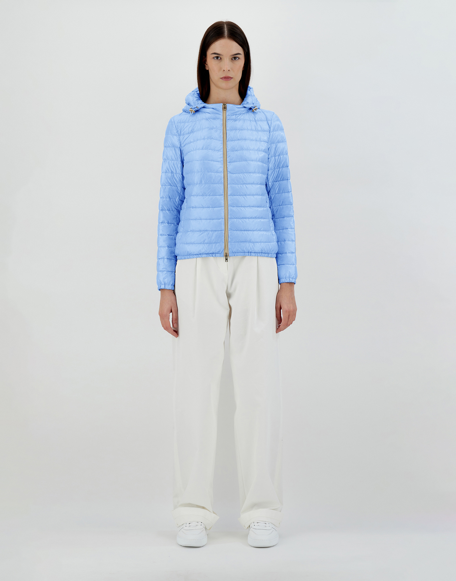 Shop Herno Angela In Light Blue