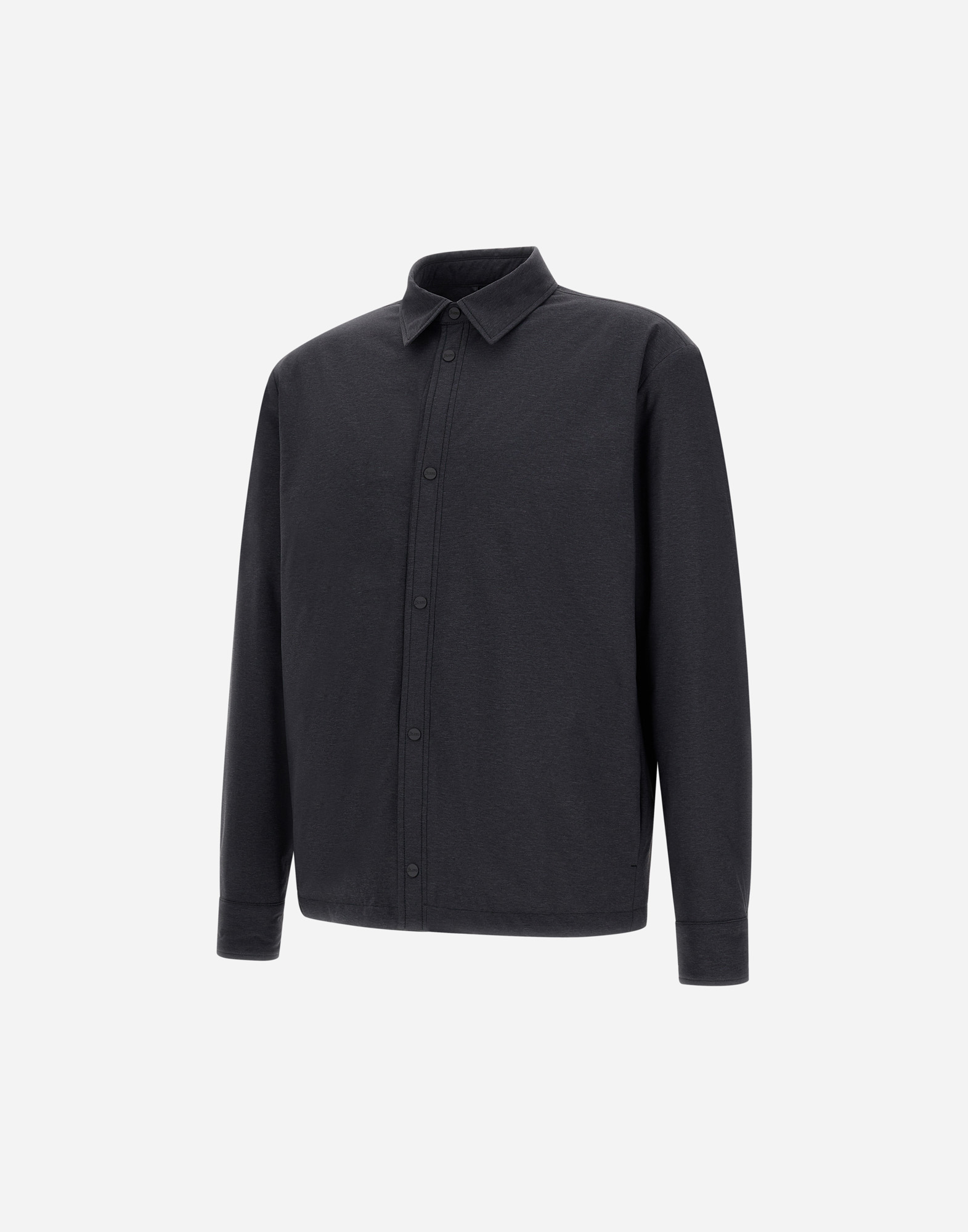 Herno Long-sleeved Snap-button Cotton Coat