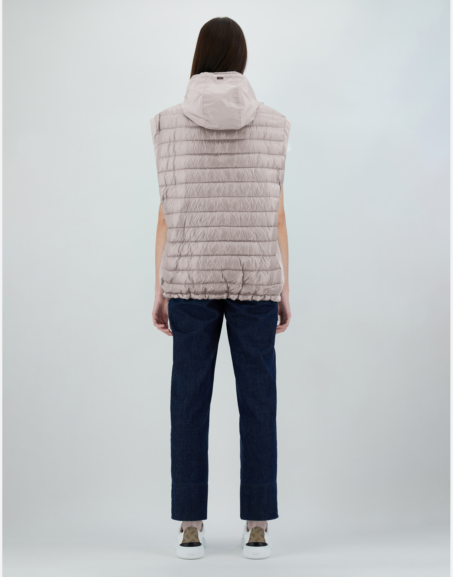 Herno ノースリーブ Nylon Ultralight ＆ Techno Taffetà ジャケット In Grey Pearl