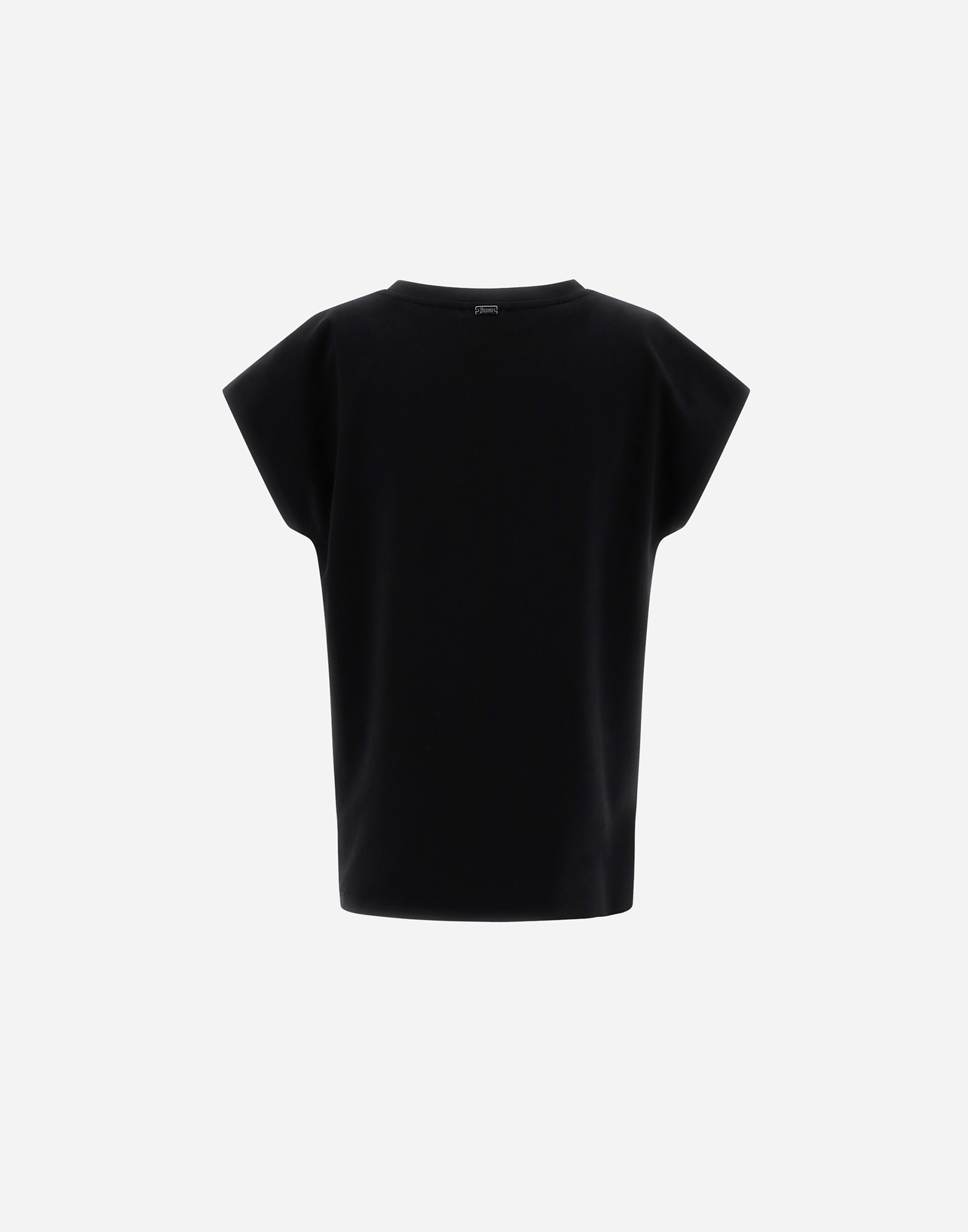 Shop Herno Interlock Jersey Tシャツ In Black