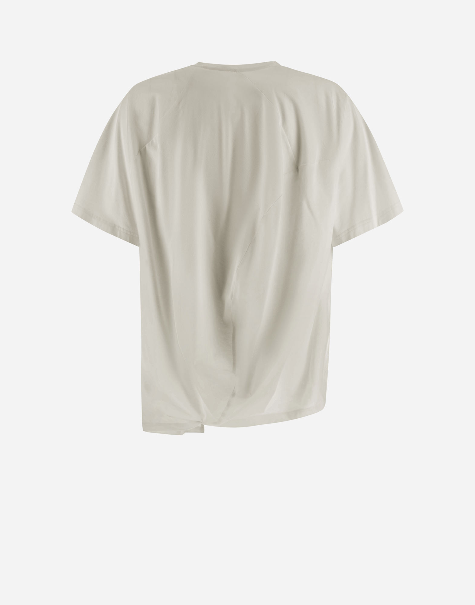 Herno Globe Sweater In Eco Jersey In Light Beige