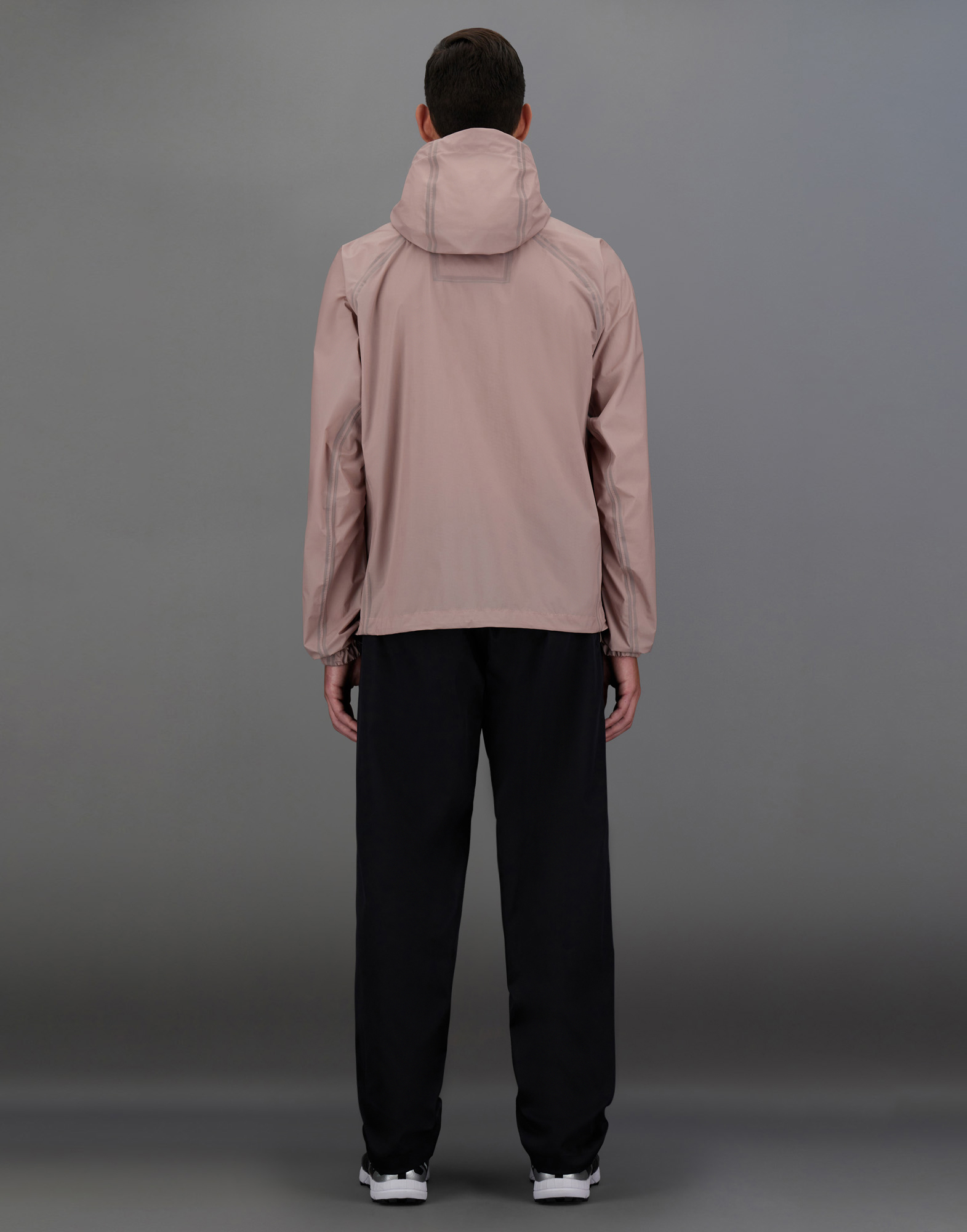 Herno Laminar Jacket In 3l Translucent Ripstop In Powder