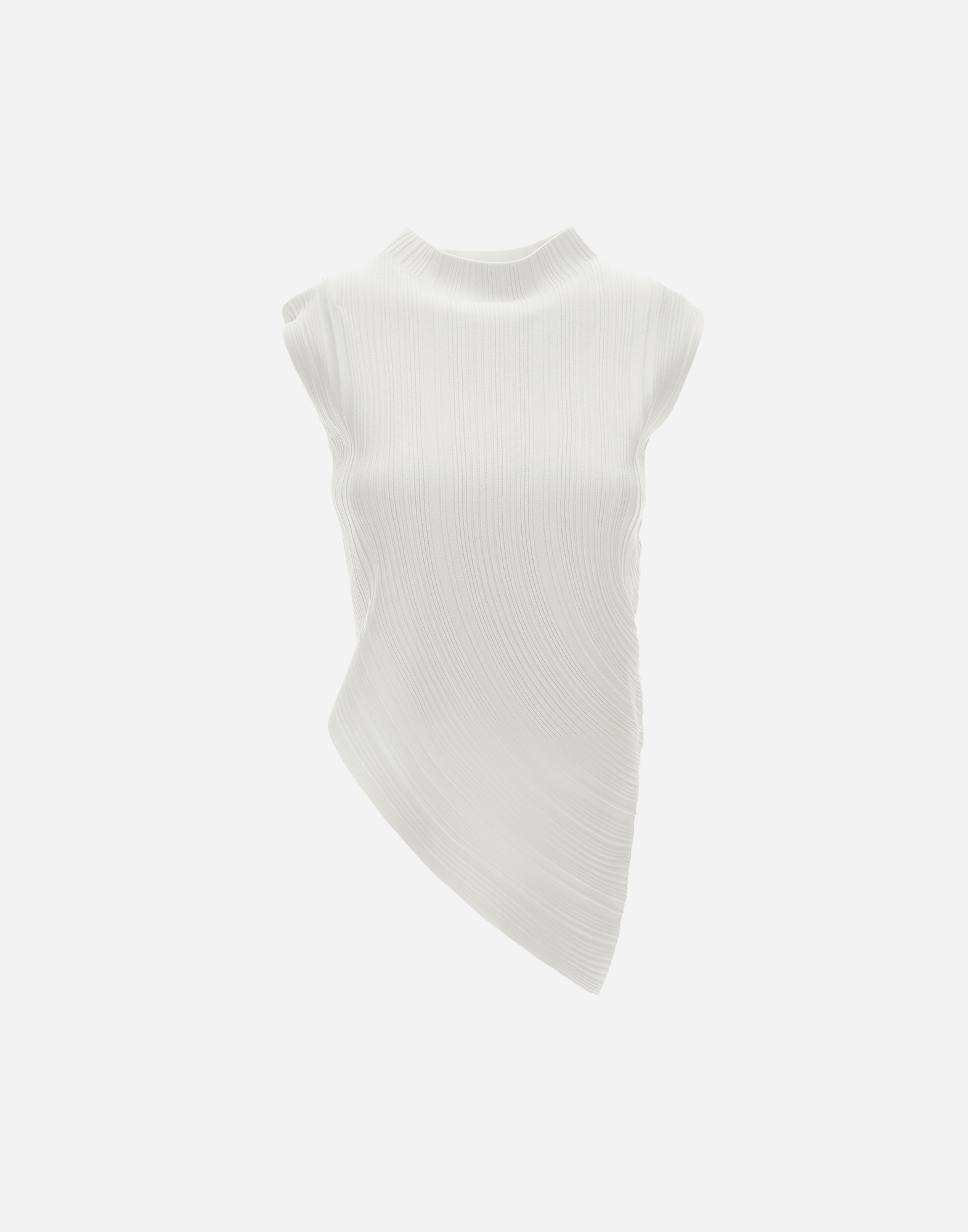 Herno Tank Top In Matt Viscose In Cream