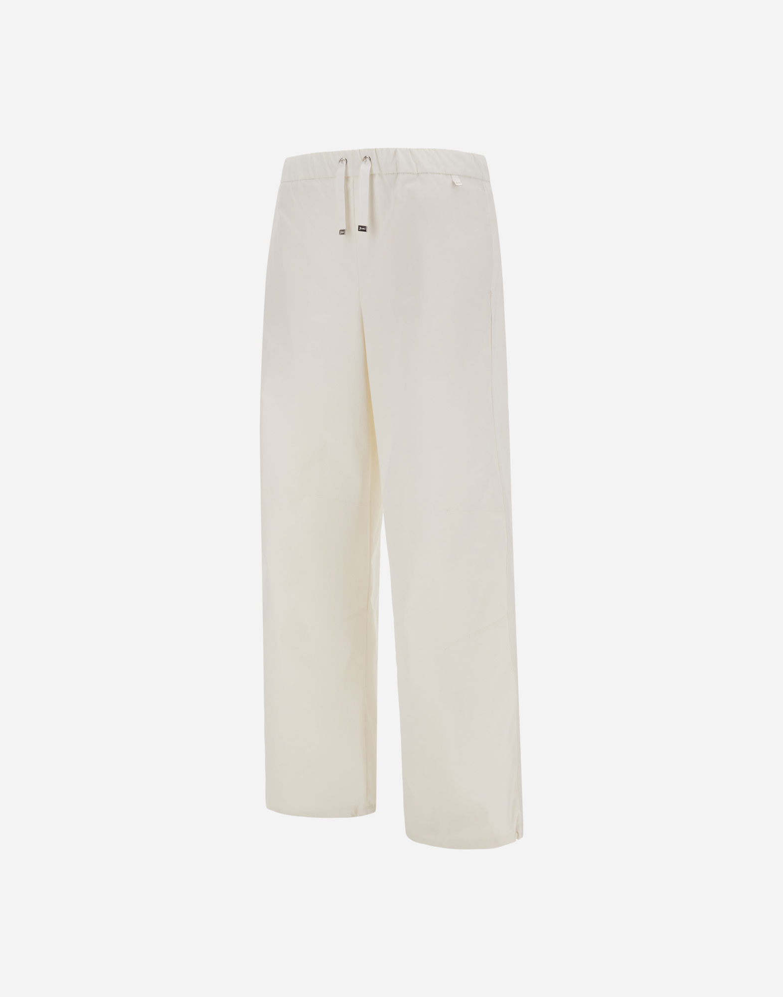 Herno Resort Trousers In Cotton Feel With Drawstring