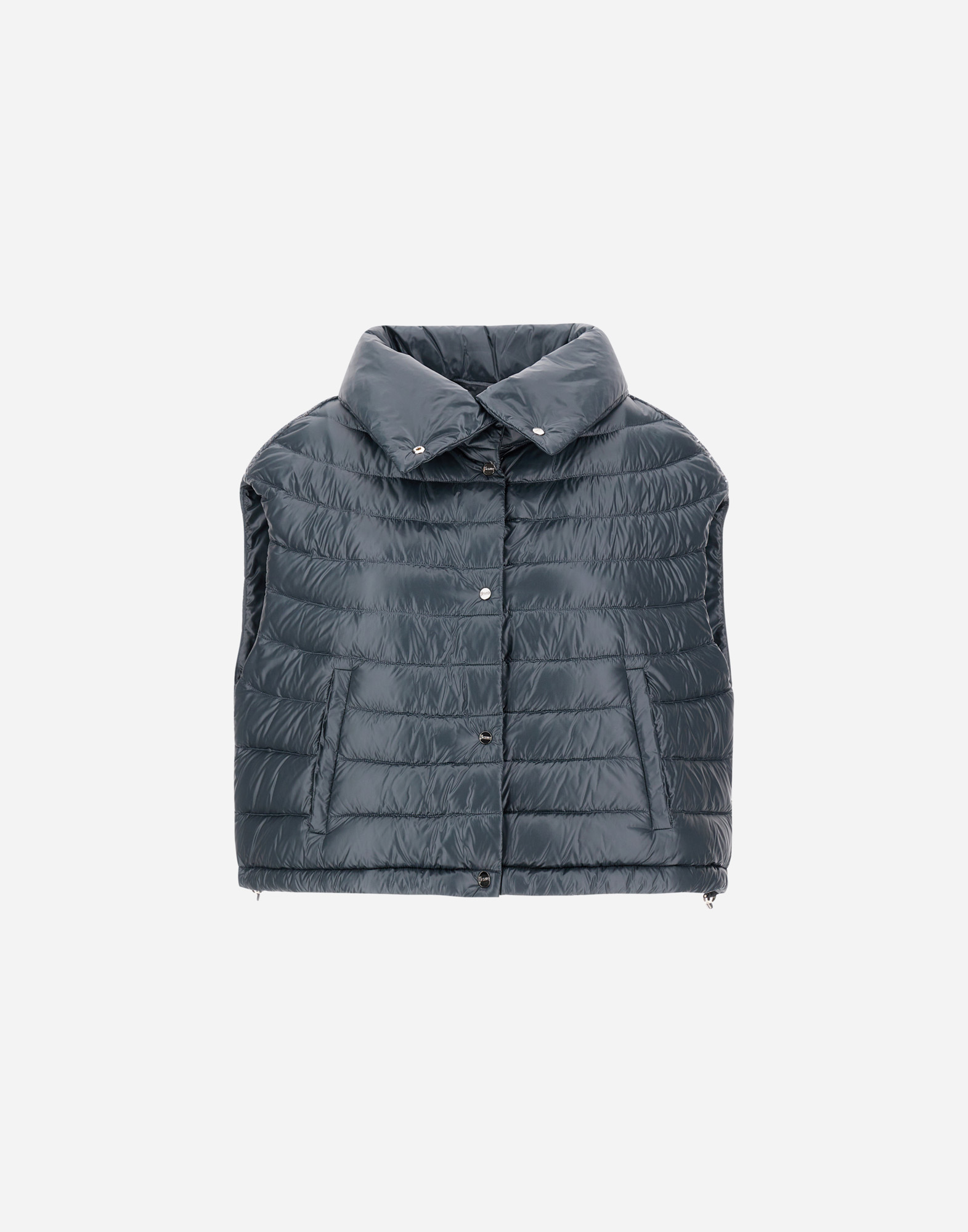 Herno Resort Vest In Nylon Ultralight In Blue