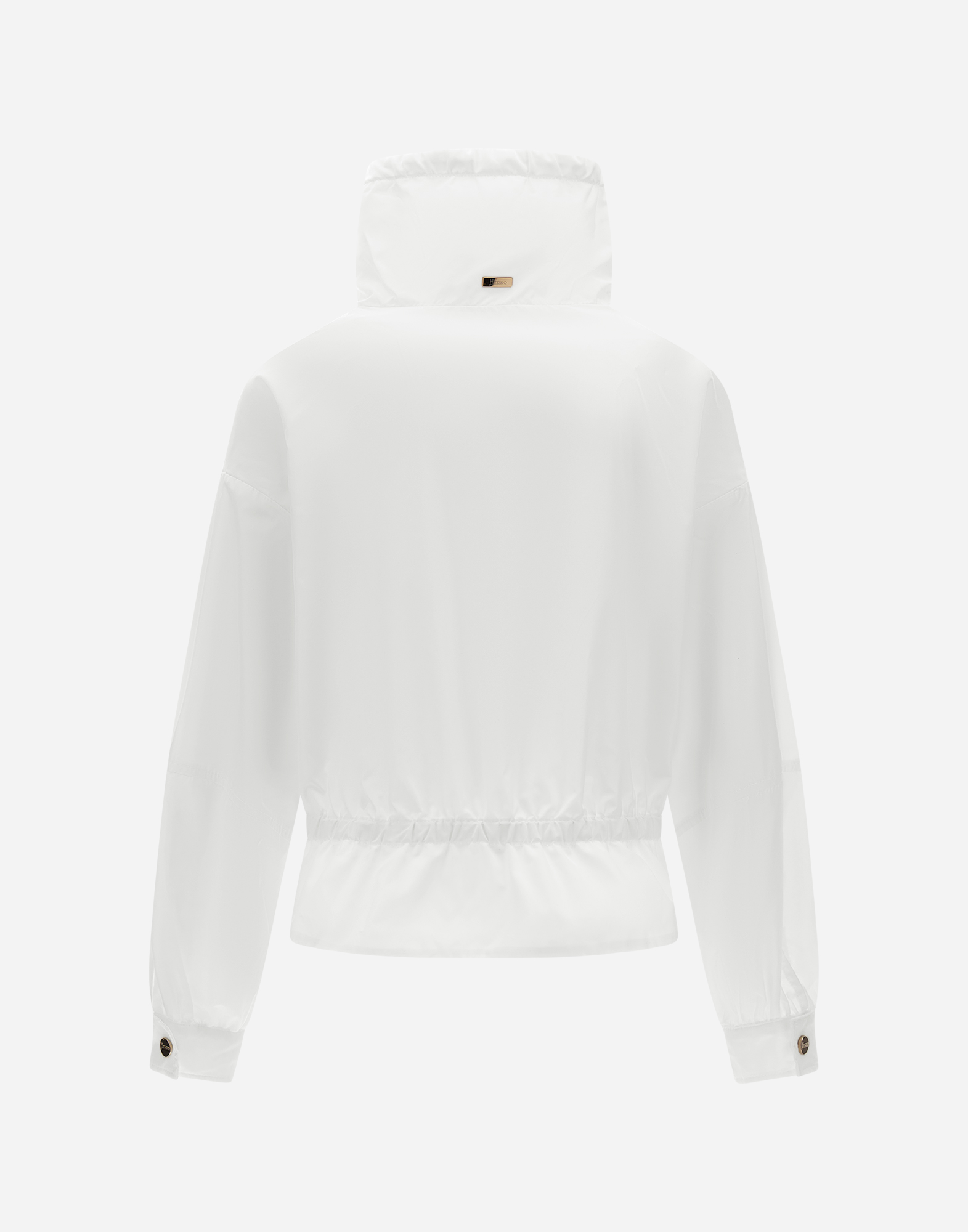 Herno New Techno Taffeta Jacket In White