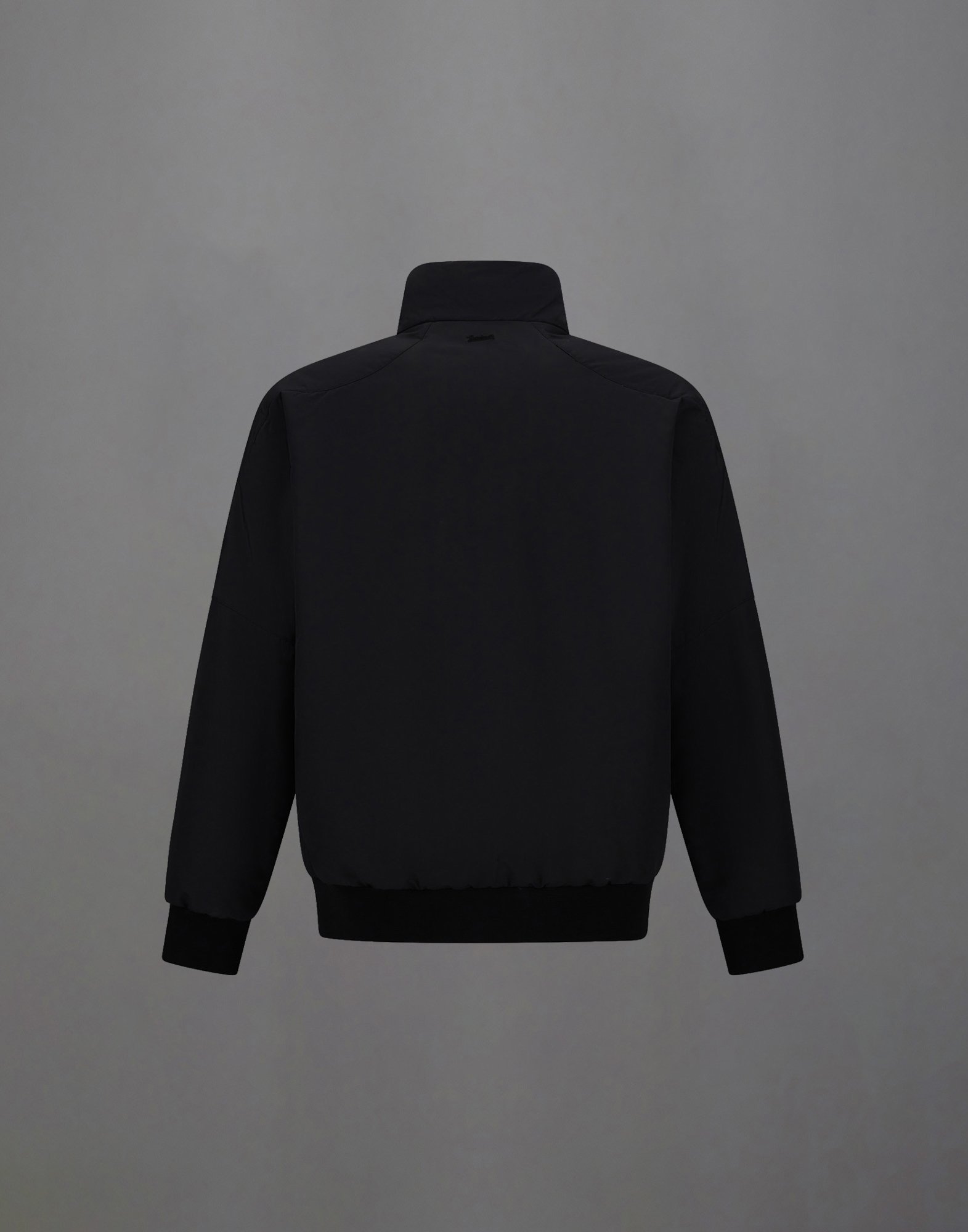 Herno Laminar Bomber Jacket In Organic Tech In Black