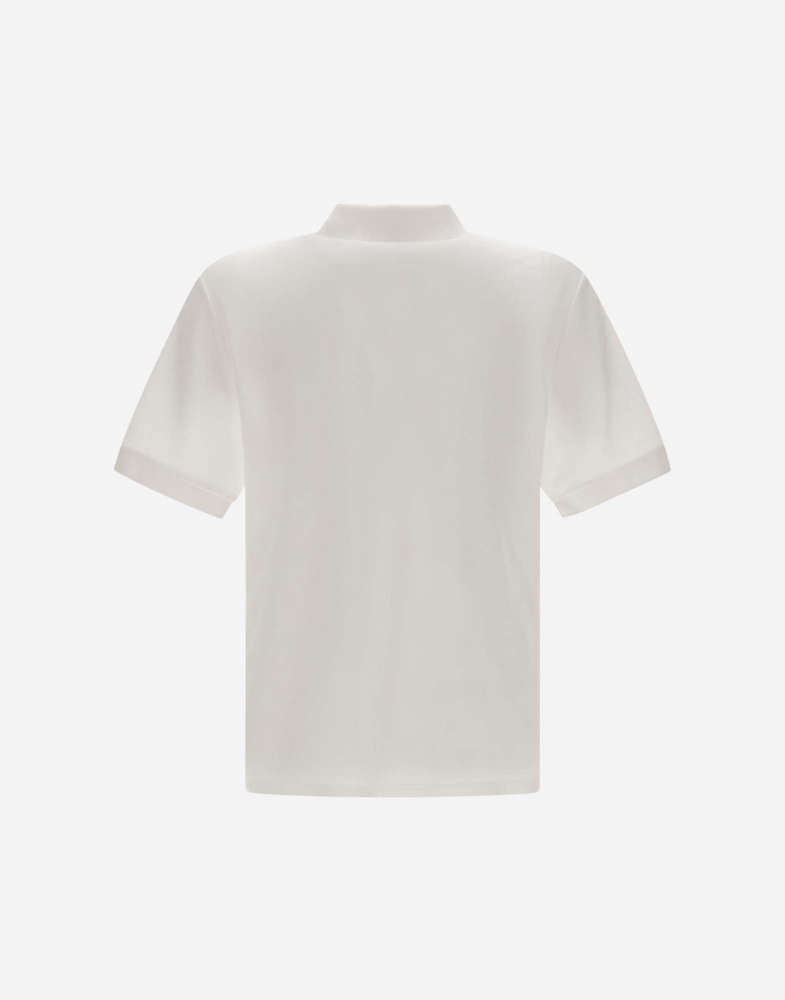 Herno Cotton Polo Shirt With Logo In White