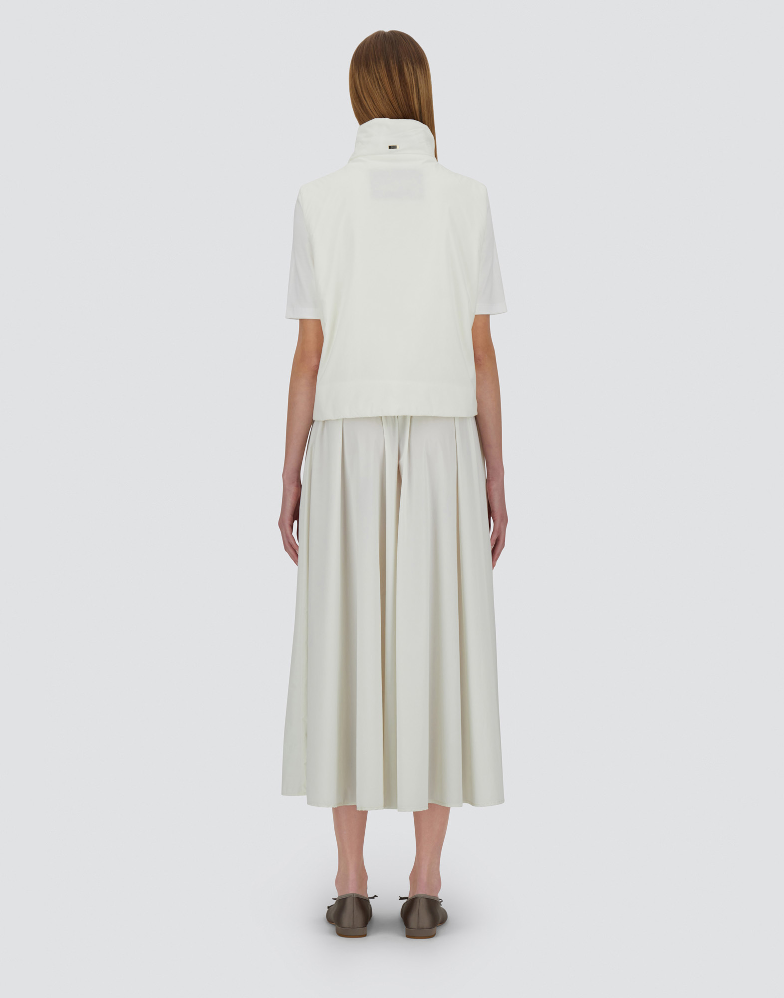 Herno Ecoage Vest In White