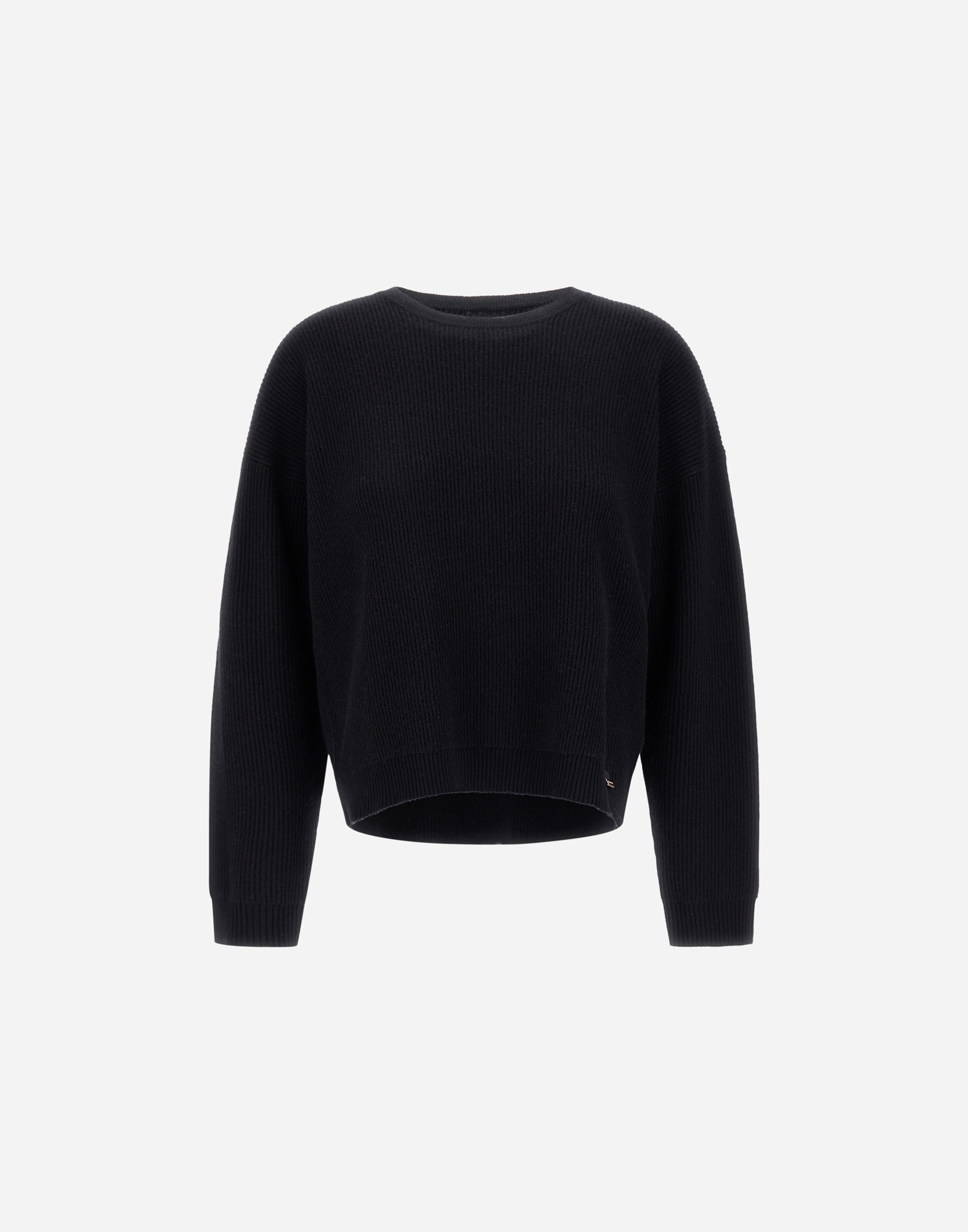 Herno Sweater In Rin Wool Cashmere In Black