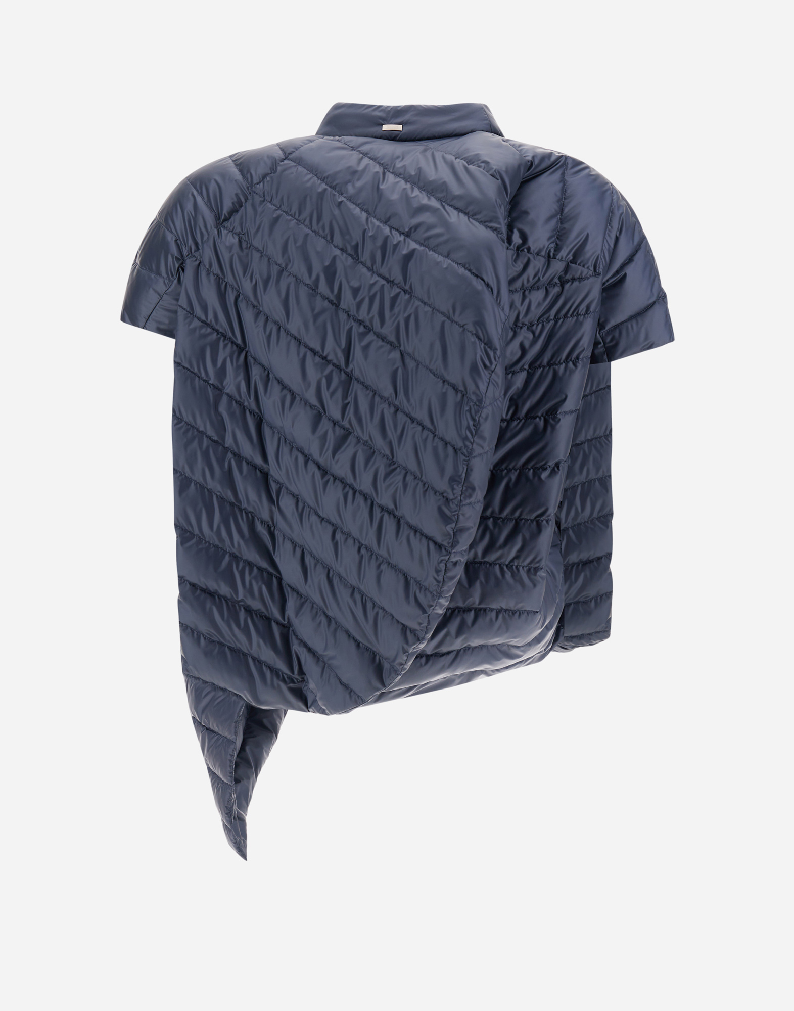 Shop Herno Globe Cape In Fast5degradable In Blue