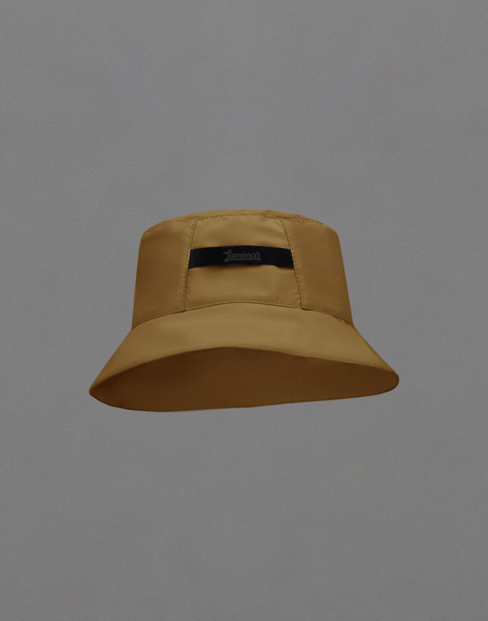 Herno Laminar Bucket Hat In 3 Layers Gore-tex In Light Brown