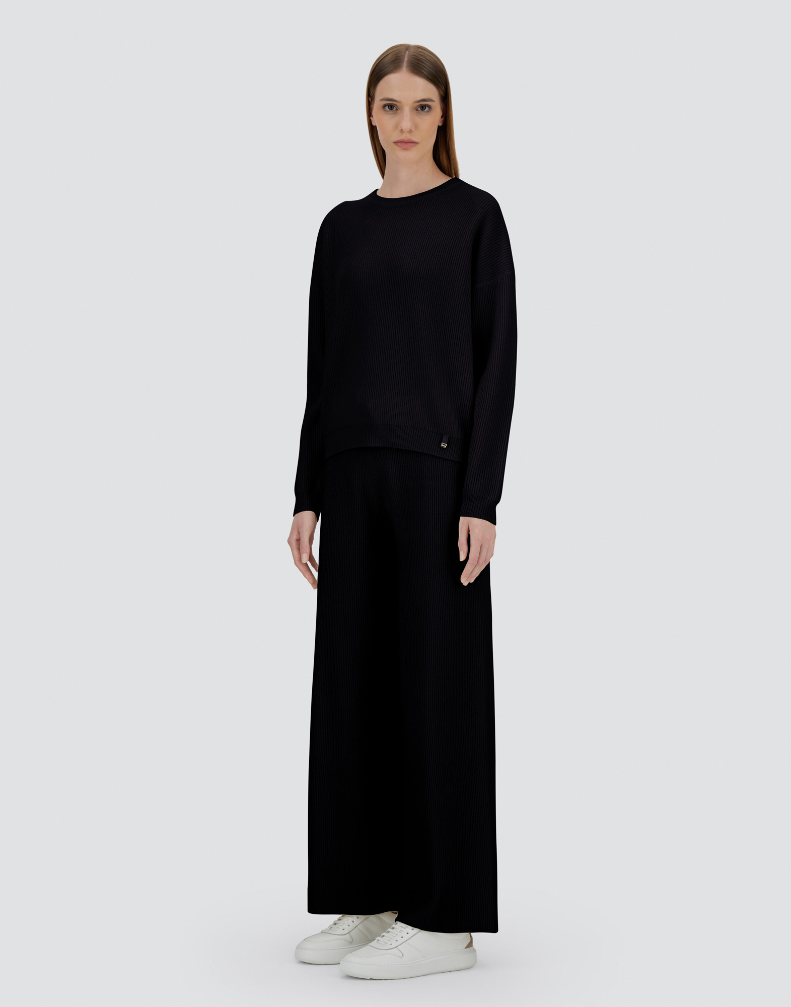 Herno Sweater In Rin Wool Cashmere In Black