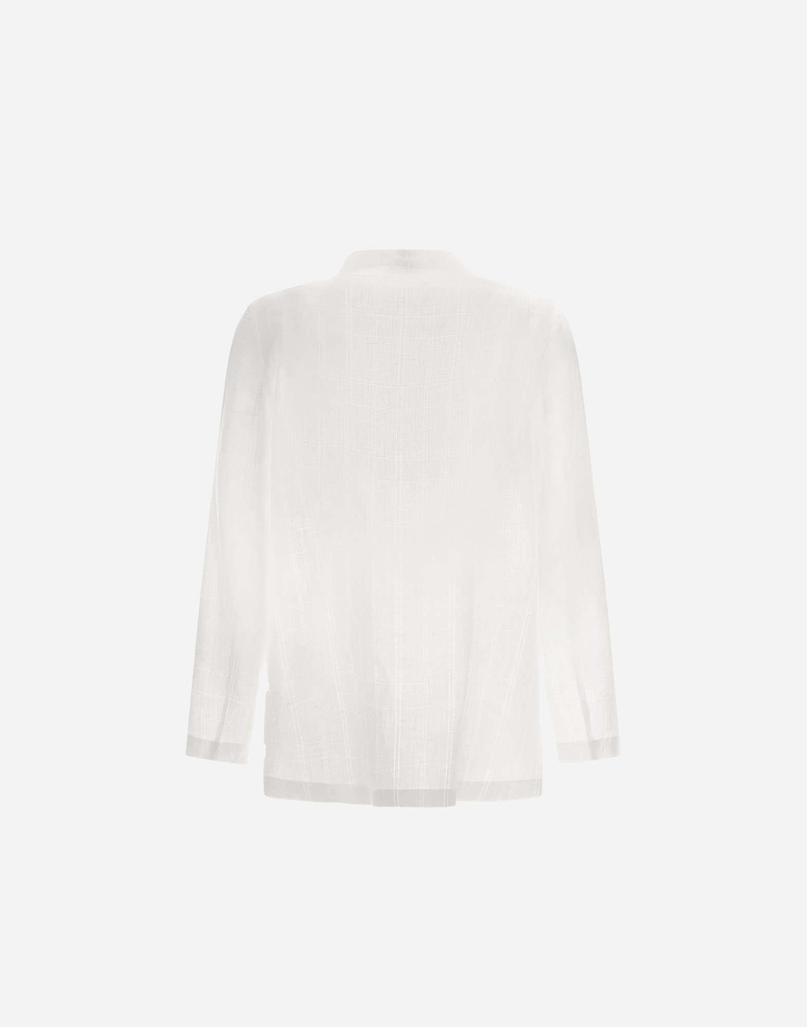 Herno Resort Blazer In Check Linen
