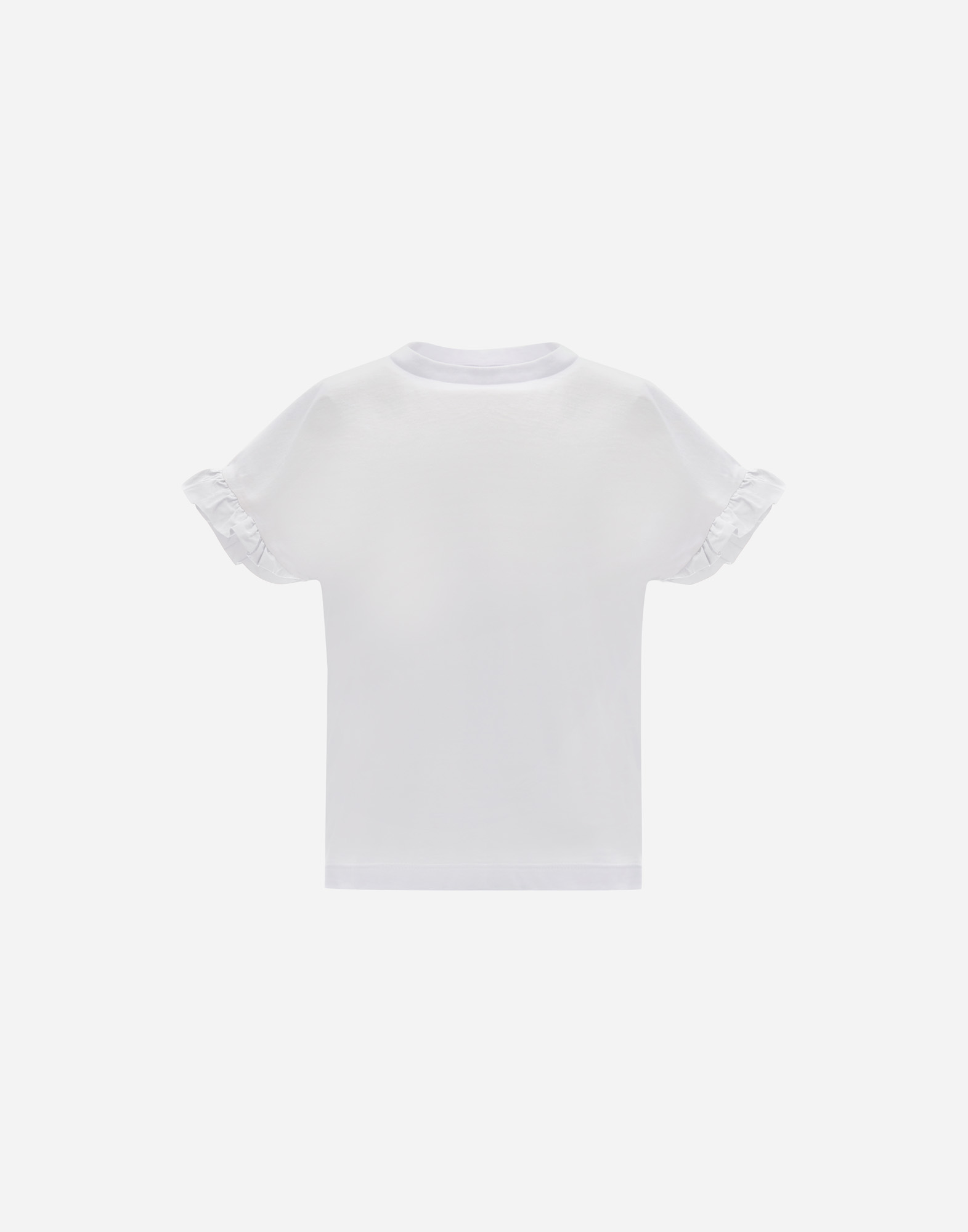 Herno T-shirt In Jersey And New Techno Taffeta In White