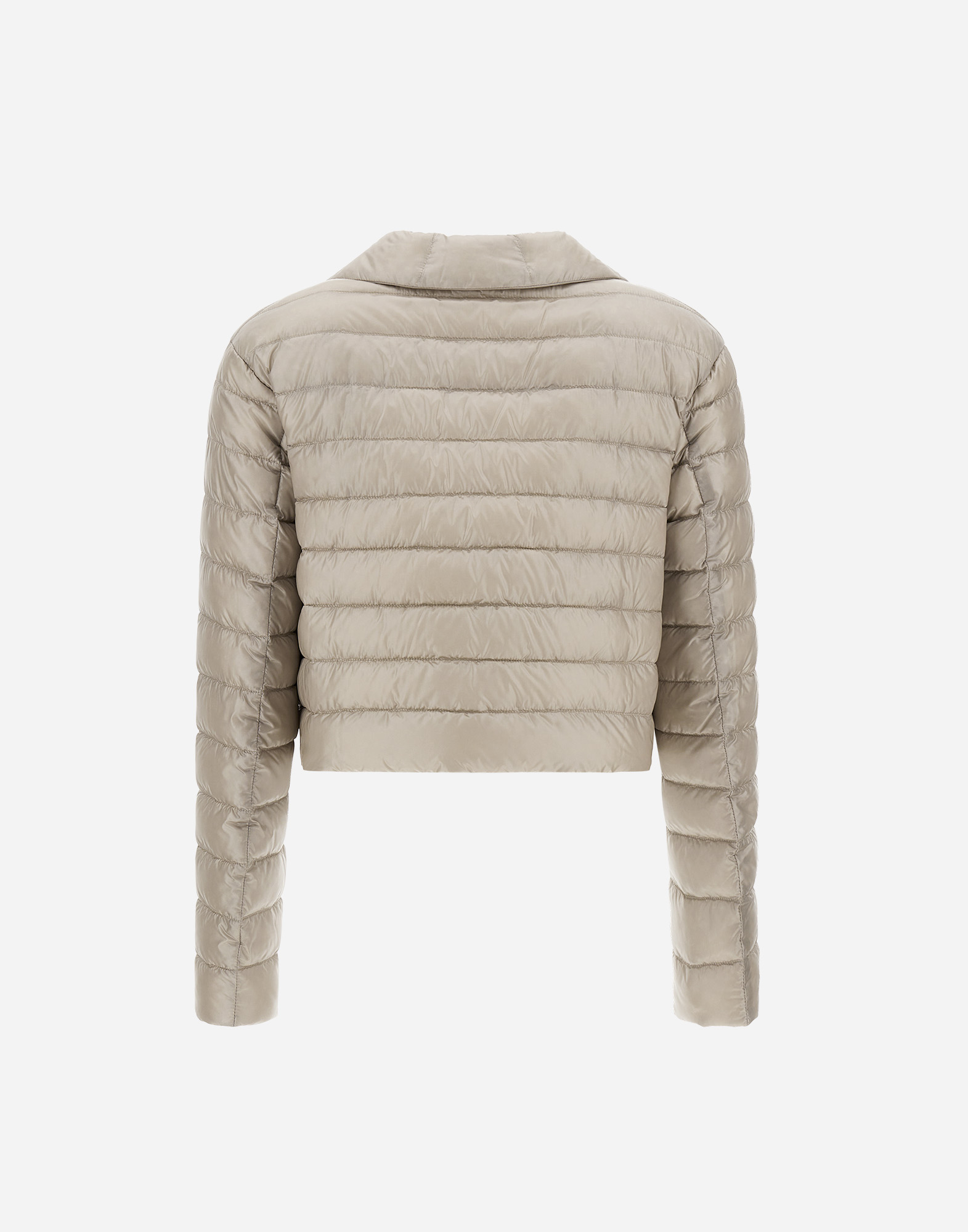 Herno Double-breasted Blazer In Nylon Ultralight In Chantilly